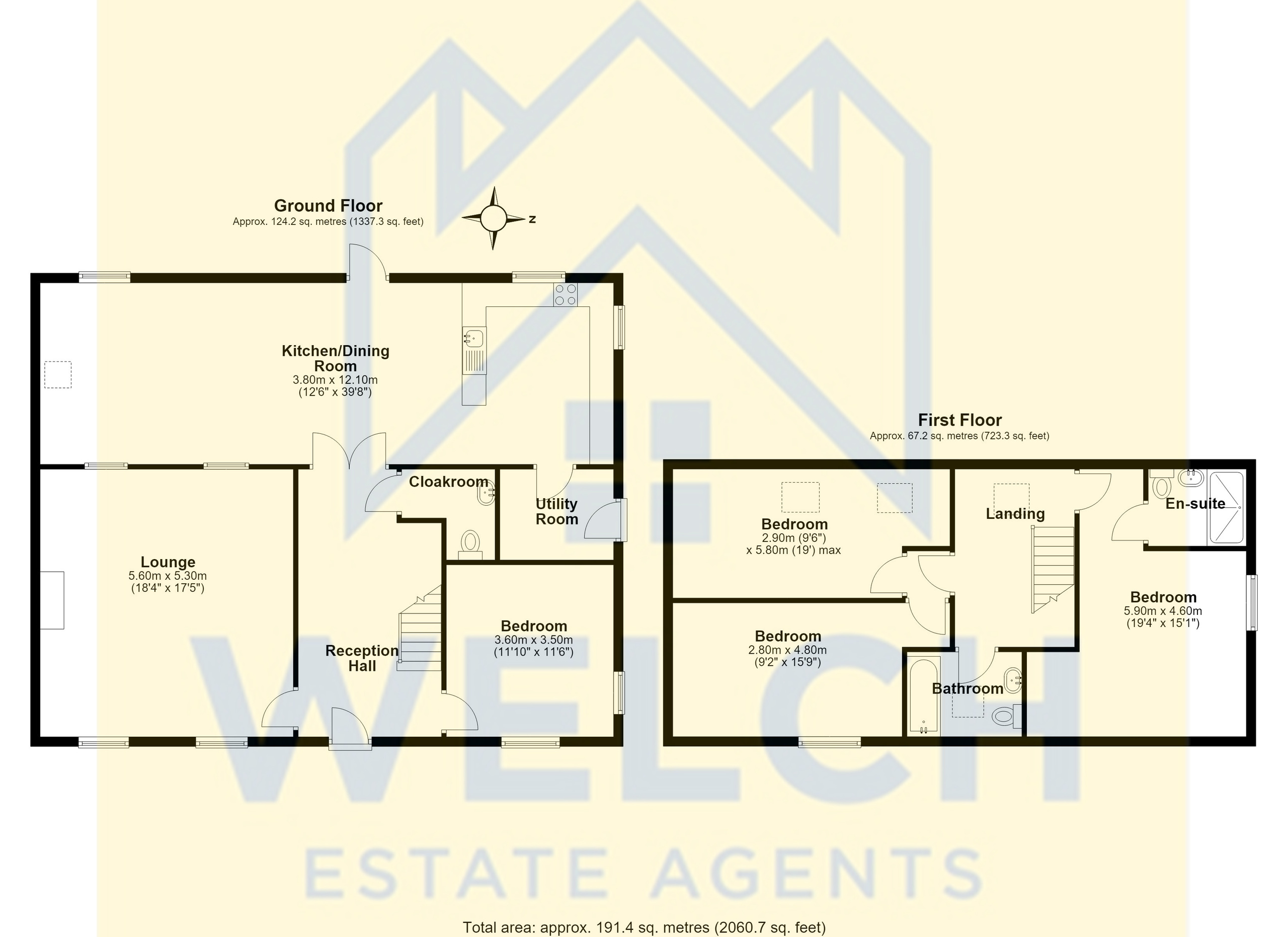 Wisteria Barn, Whitchurch floorplan