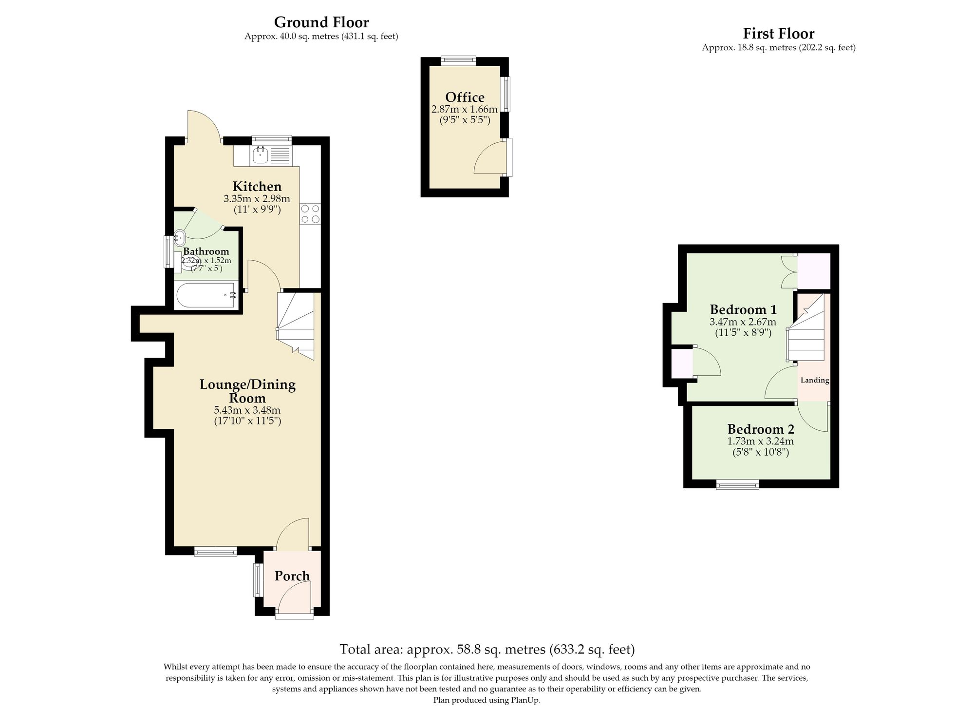 6 Northfield Loke, Wymondham floorplan