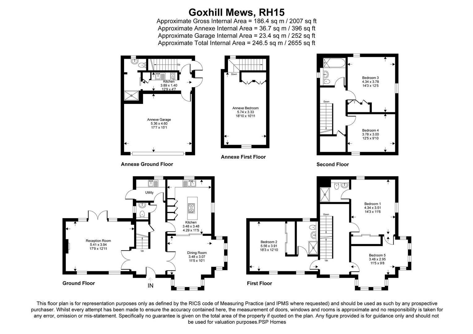 2, Goxhill Mews, Burgess Hill floorplan