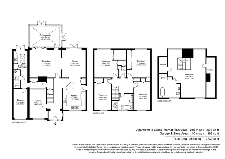 5 Bedrooms Detached house for sale in Firlands, Weybridge, Surrey KT13