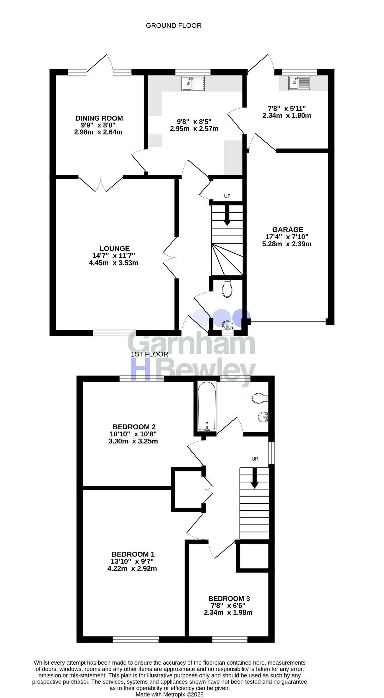 33, Garden House Lane, East Grinstead floorplan