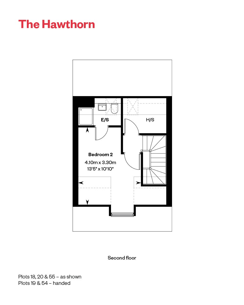 Plot 20,, The Hawthorn, Ingatestone Grove, Ingatestone floorplan