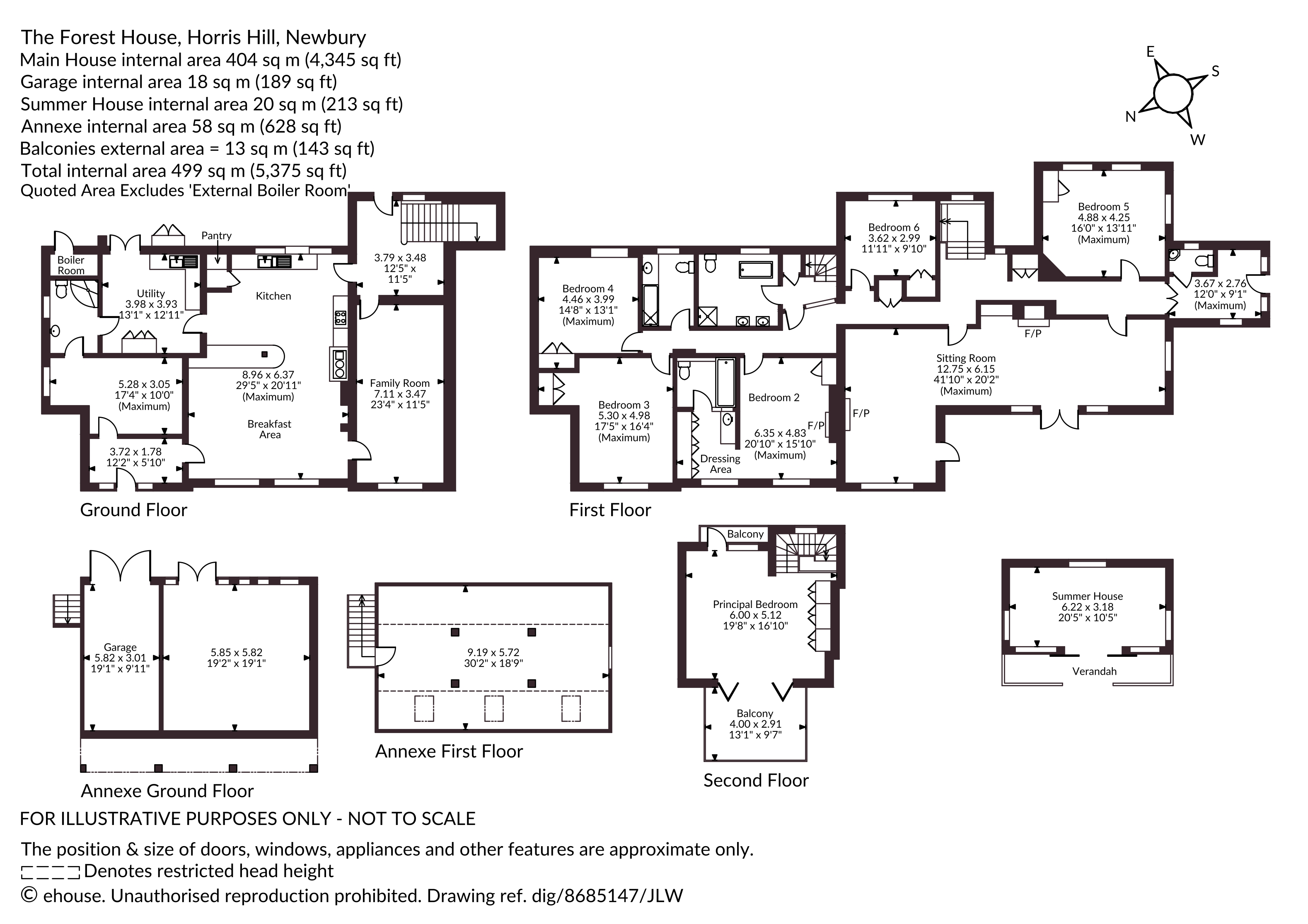 The Forest House,, Horris Hill, Berkshire floorplan
