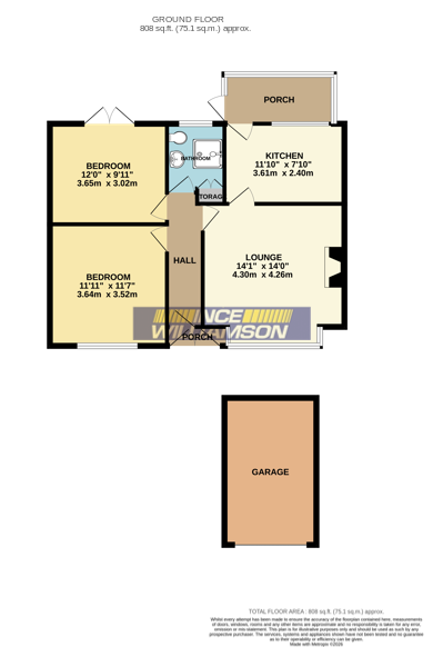 116, Blackburn Road, Chorley floorplan
