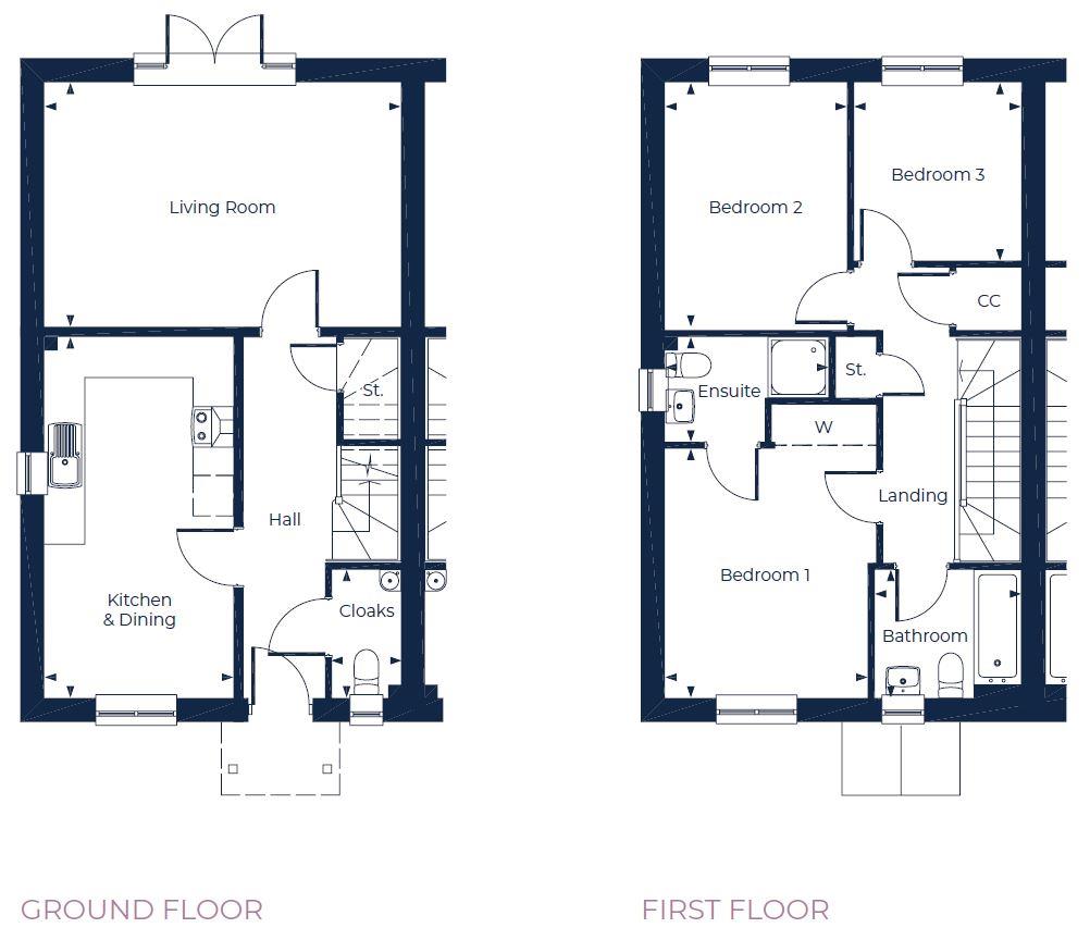 The Dinmore, Plot 27, Florence Fields, Leintwardine floorplan