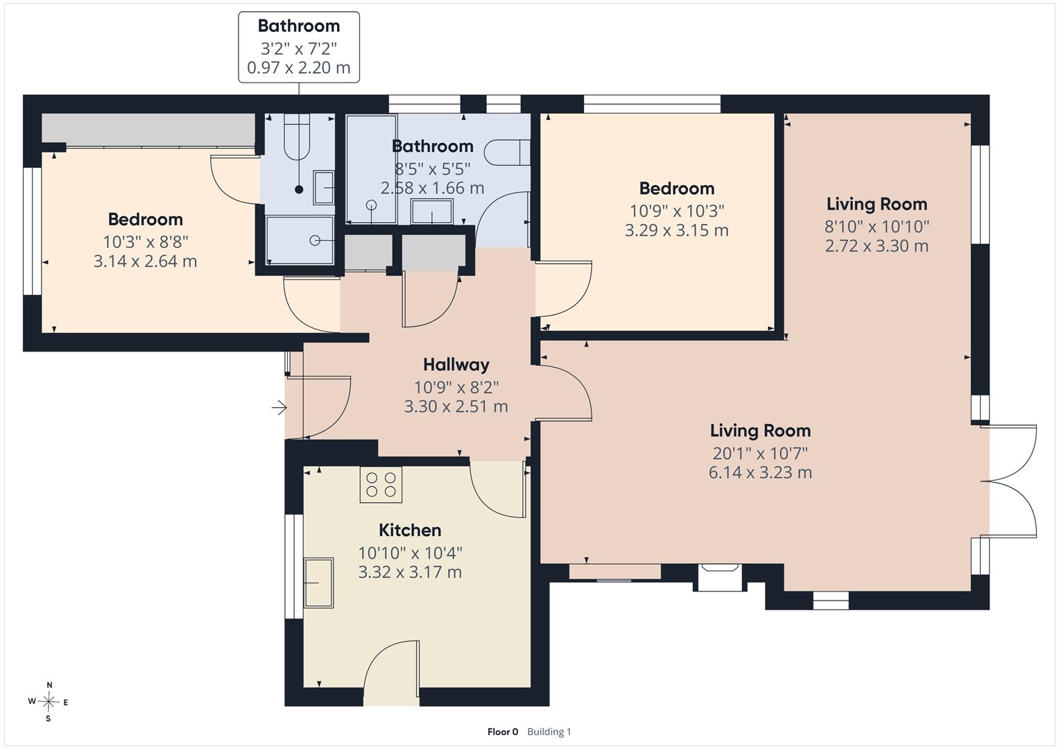 3, Darcy Close, Coulsdon floorplan