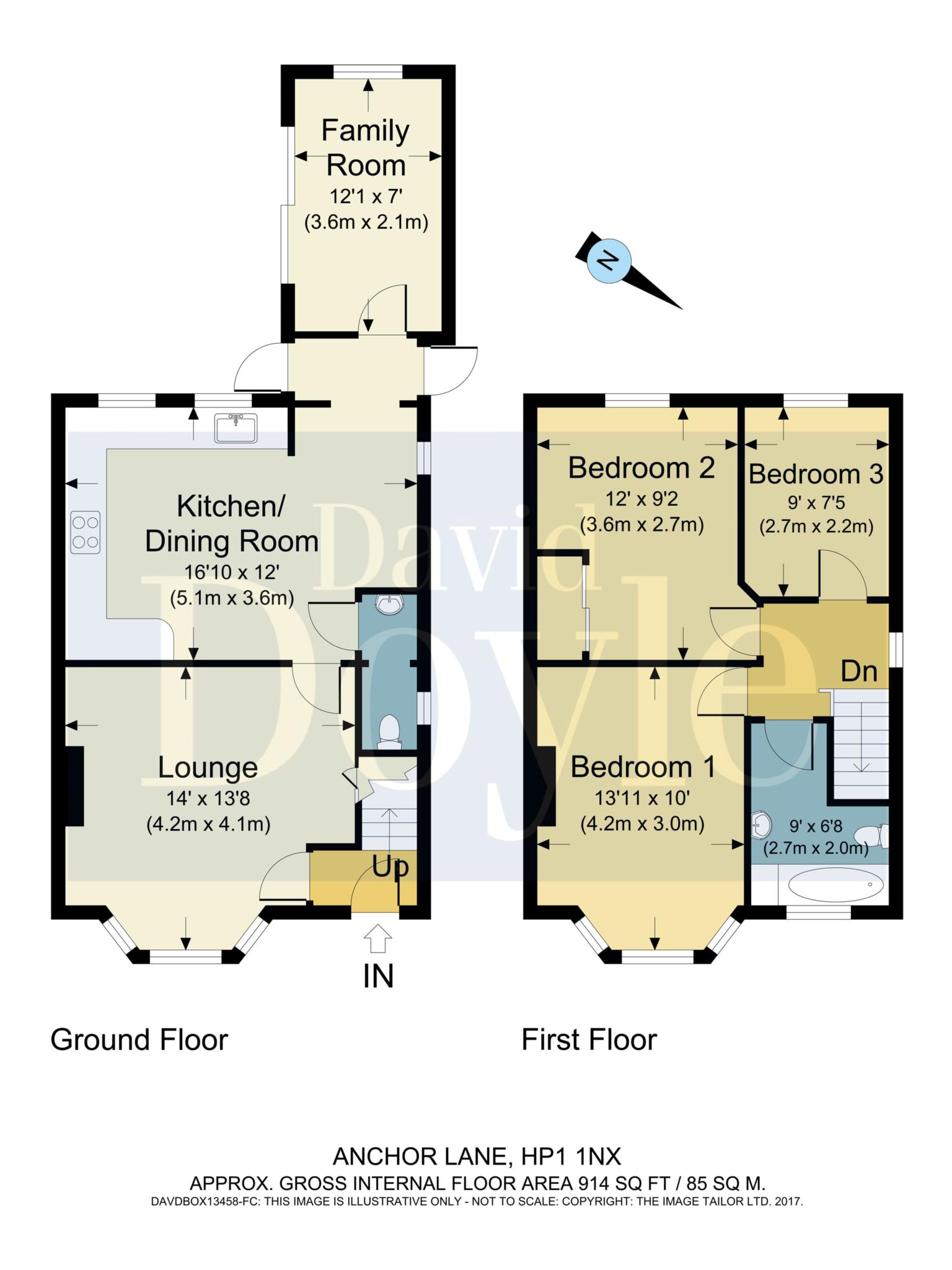 3 Bedrooms  for sale in Anchor Lane, Hemel Hempstead HP1