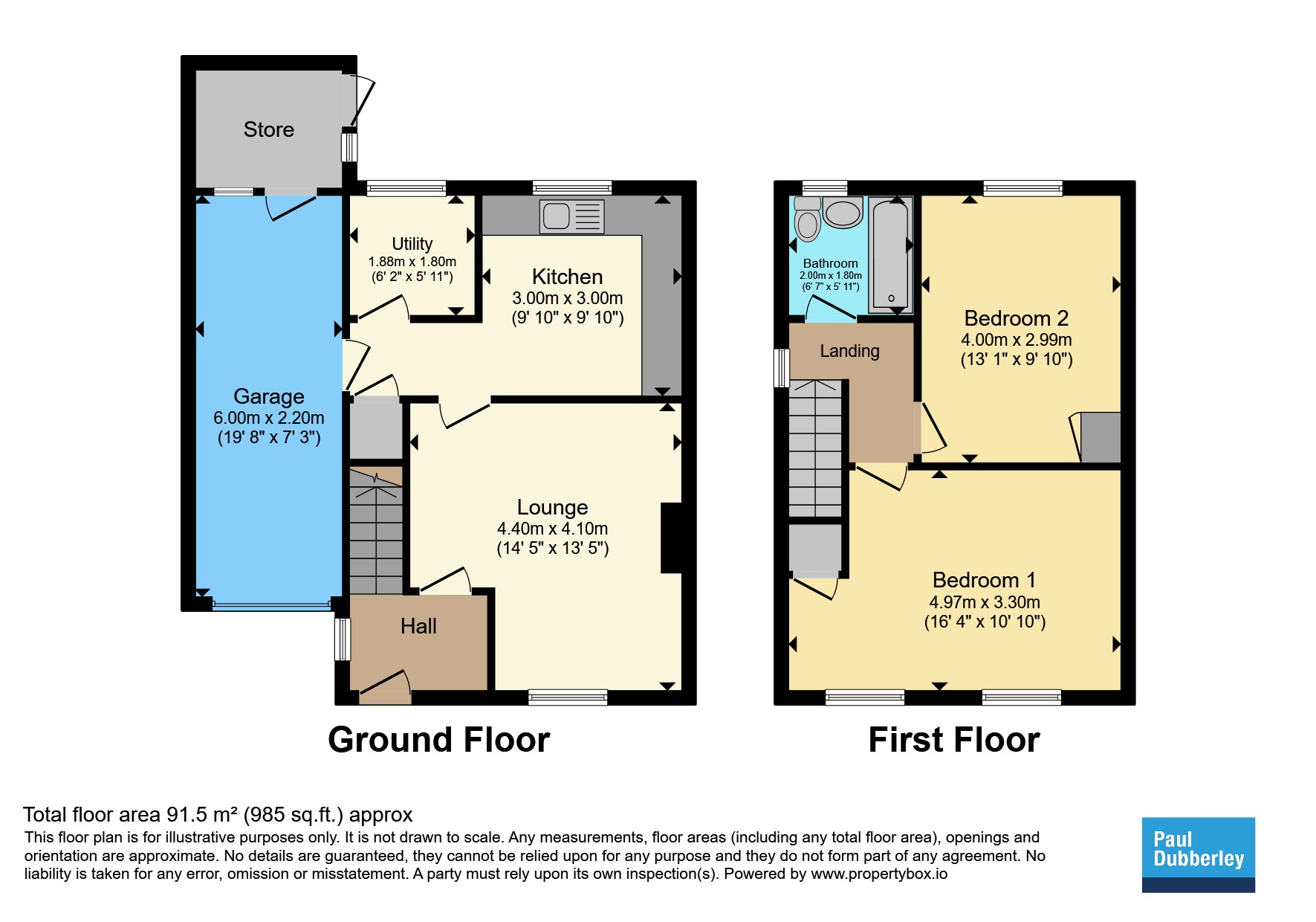 56, Brockhurst Crescent, Walsall floorplan