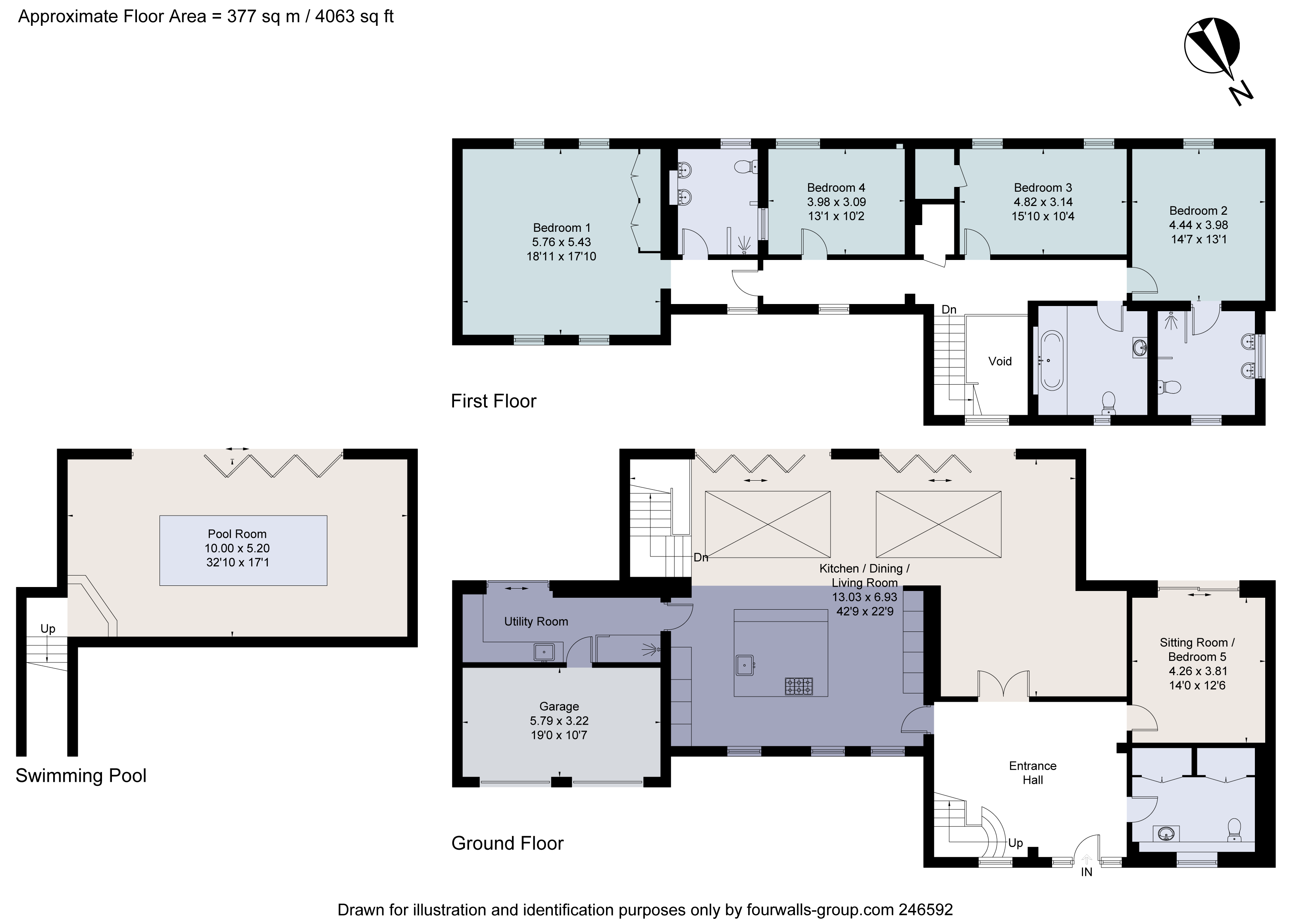 4 bed detached house for sale in Bowden Hill, Lacock, Chippenham