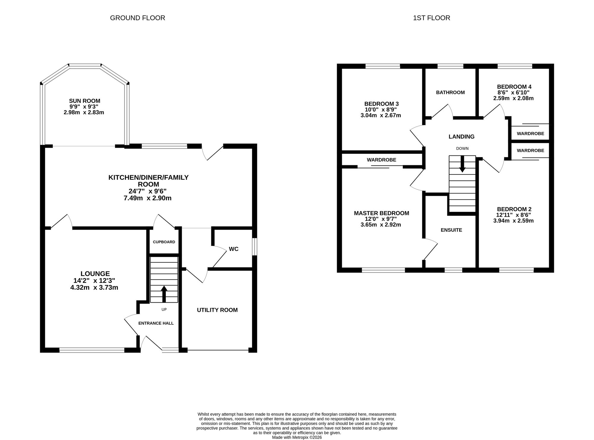 10 Broadleigh Way, Crewe floorplan