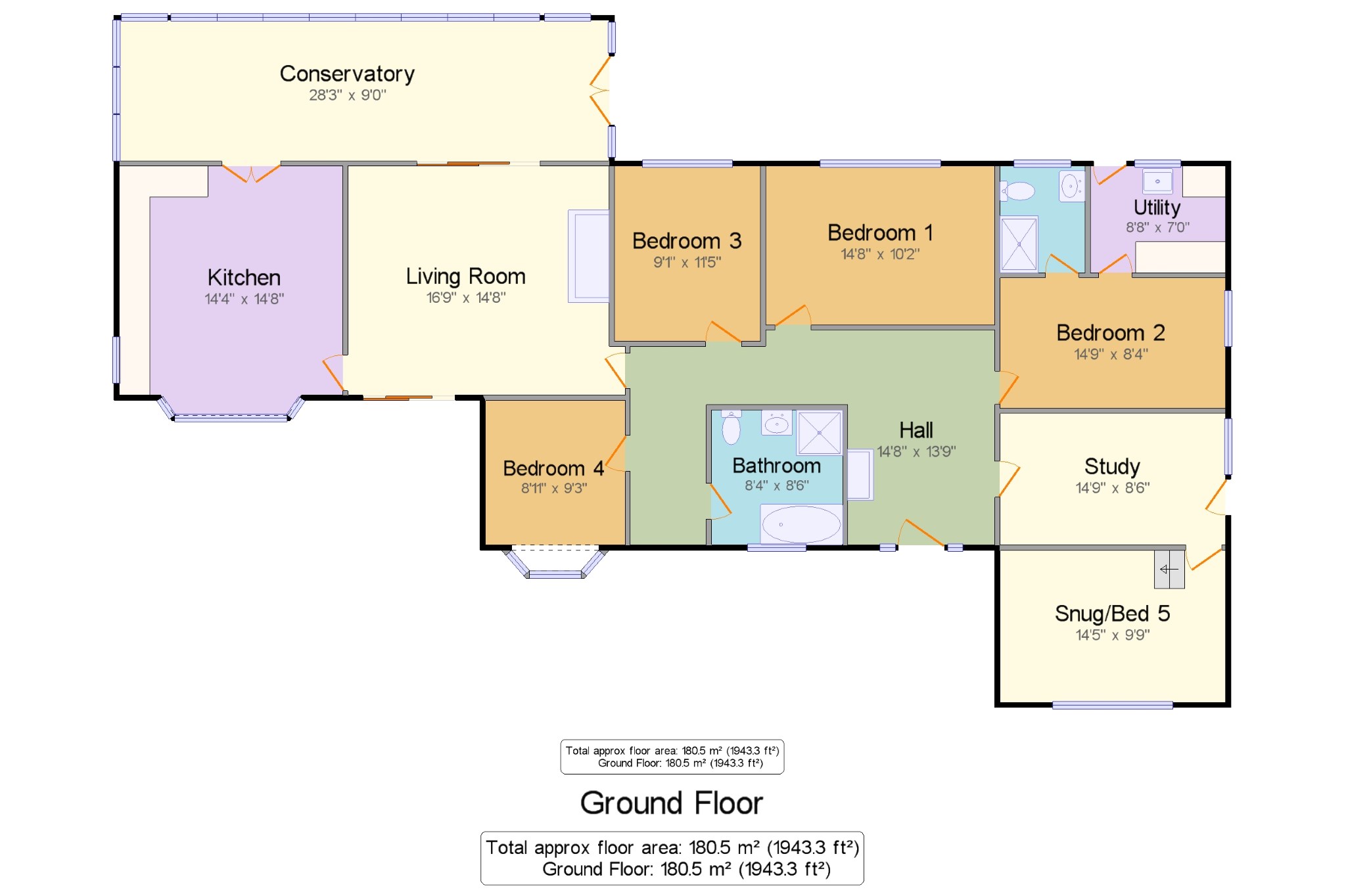4 Bedrooms Bungalow for sale in Corbar Woods Lane, Buxton, Derbyshire SK17