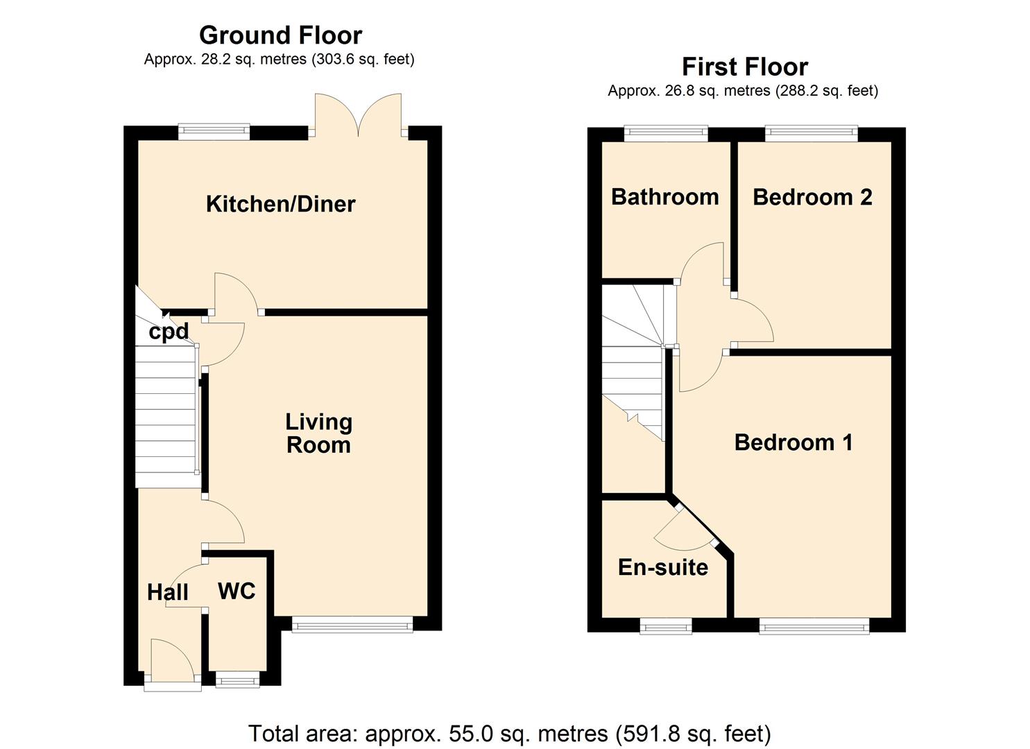 2 Bedrooms Semi-detached house for sale in St. Edwards Chase, Fulwood, Preston PR2