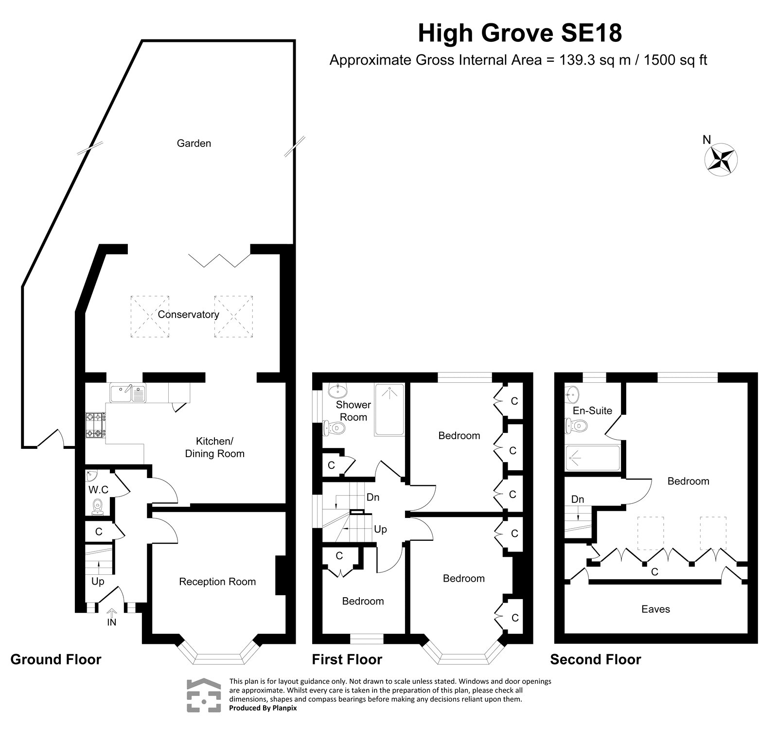 41, High Grove, London floorplan