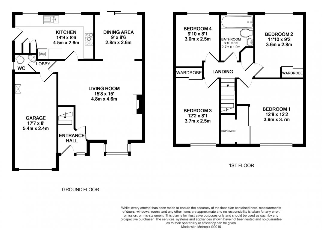 4 Bedrooms Detached house for sale in Calshot Way, Frimley GU16