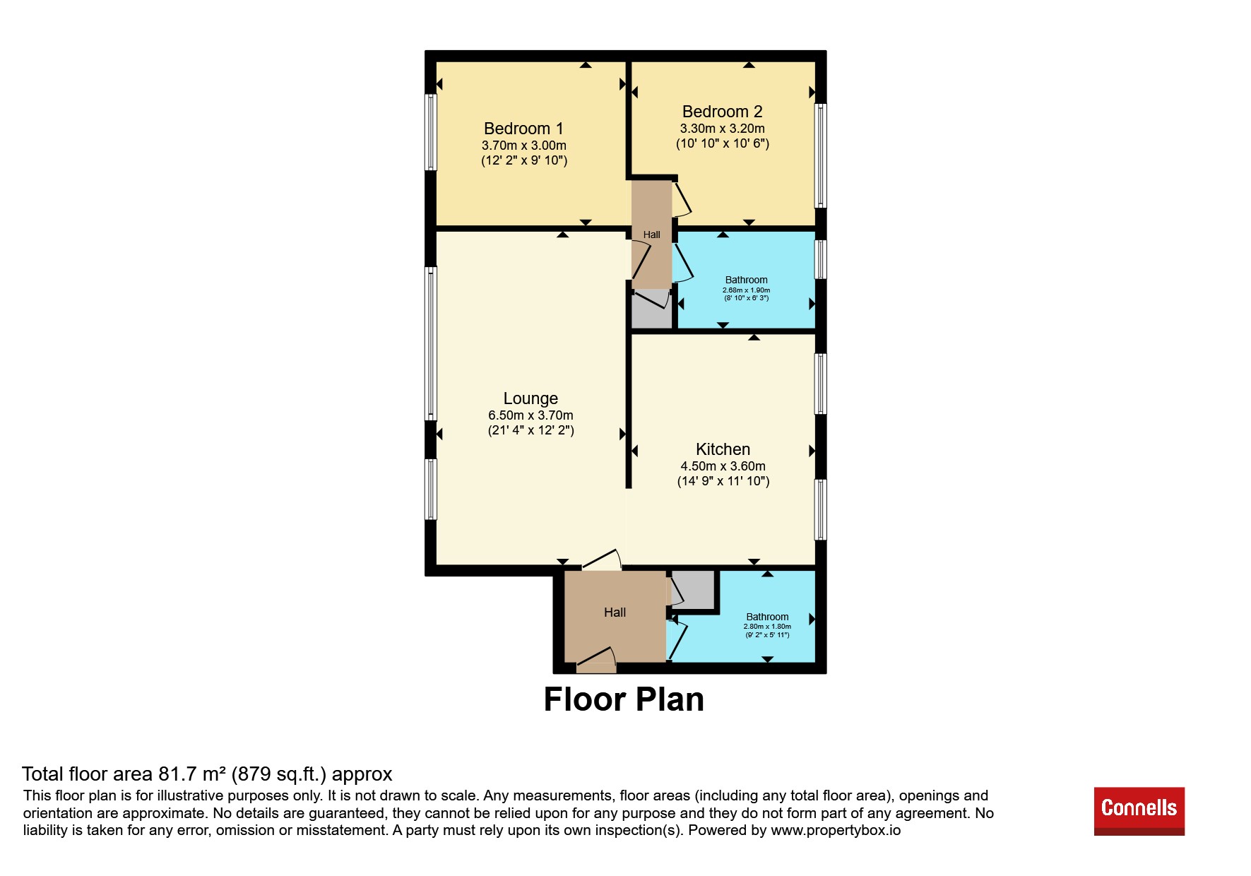 1, Pankridge, The Hoe, Watford floorplan