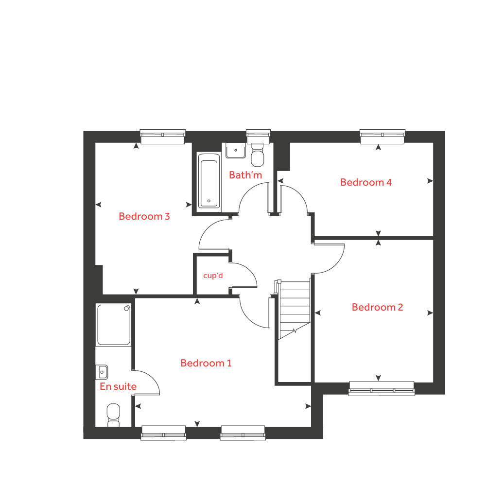 56, Radley Lane, Warrington floorplan