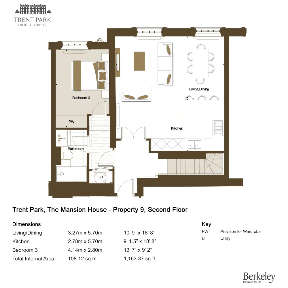 Trent Park, Daffodil Crescent, Barnet floorplan