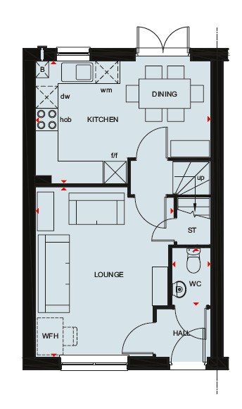 H8055192, Hildersley Farm, Hildersley, Ross-On-Wye floorplan
