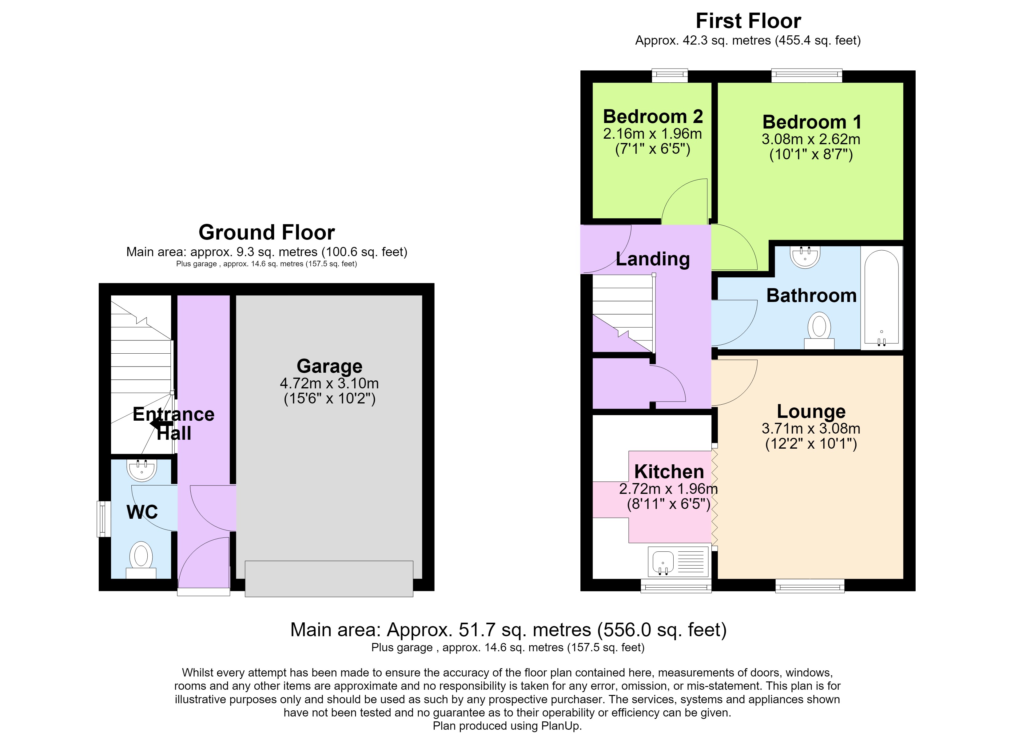72, Lansdown, Gloucestershire floorplan