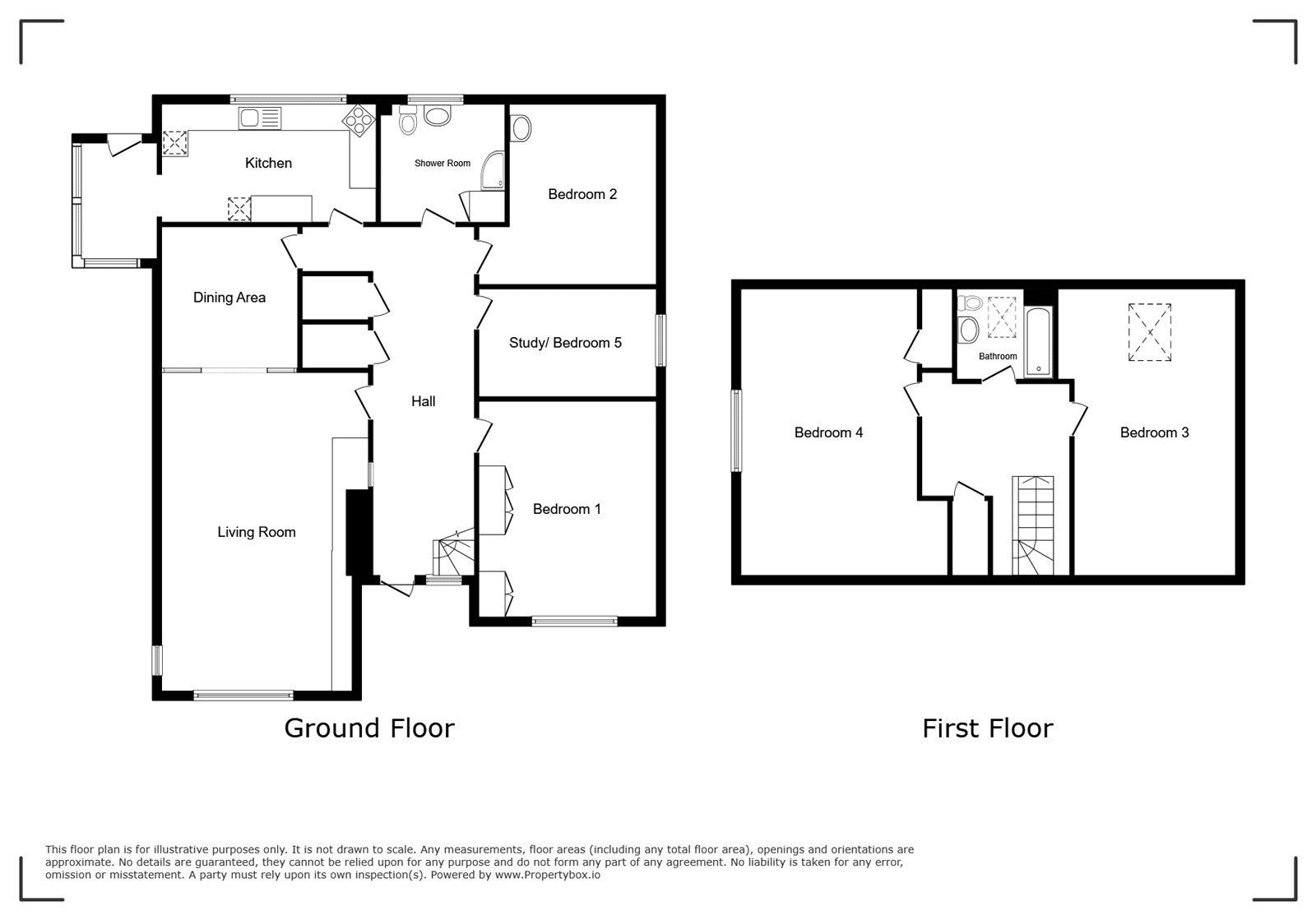 Downland,, Highview, Isle of Wight floorplan
