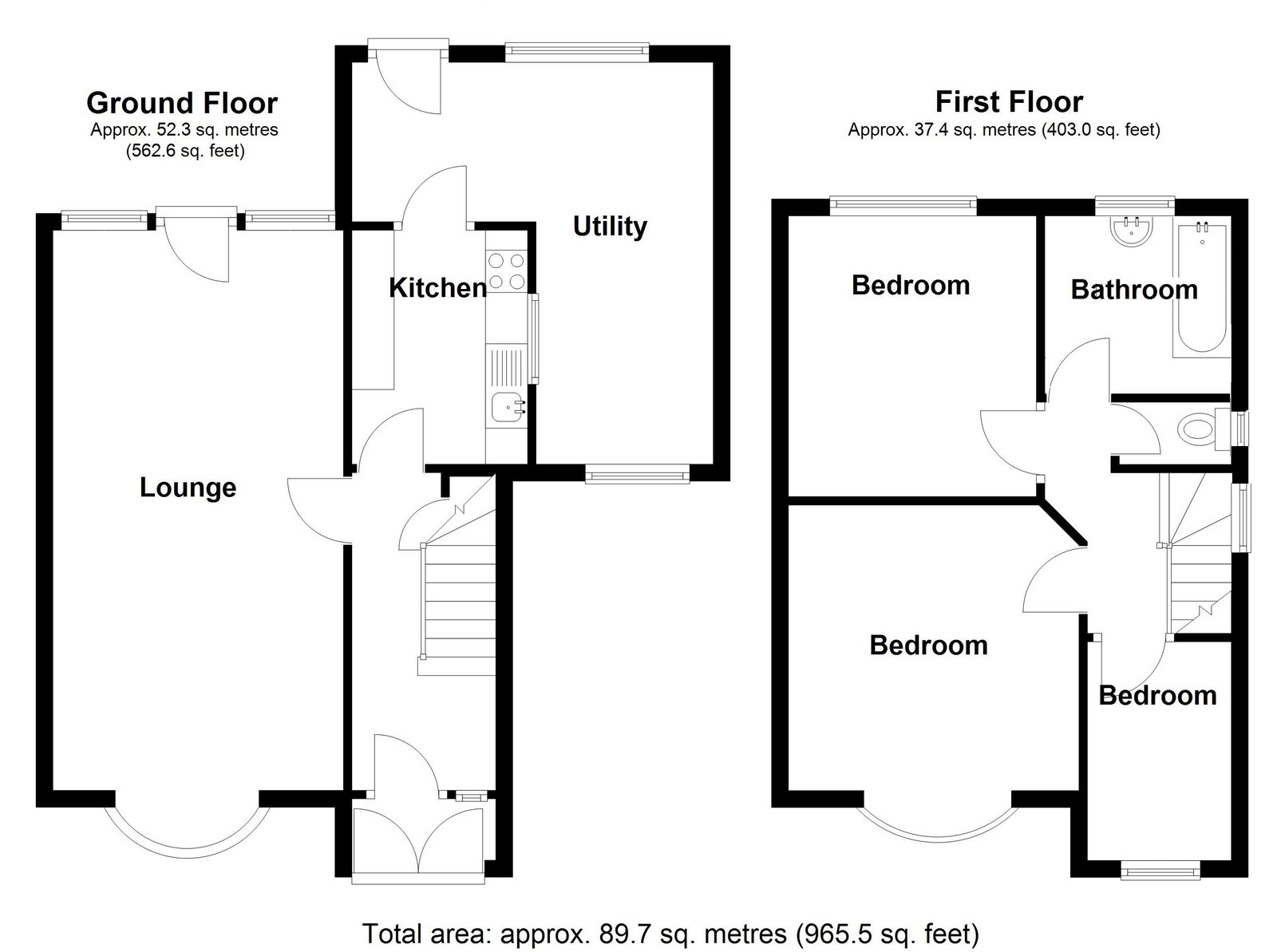 145, Alcester Road, Birmingham floorplan