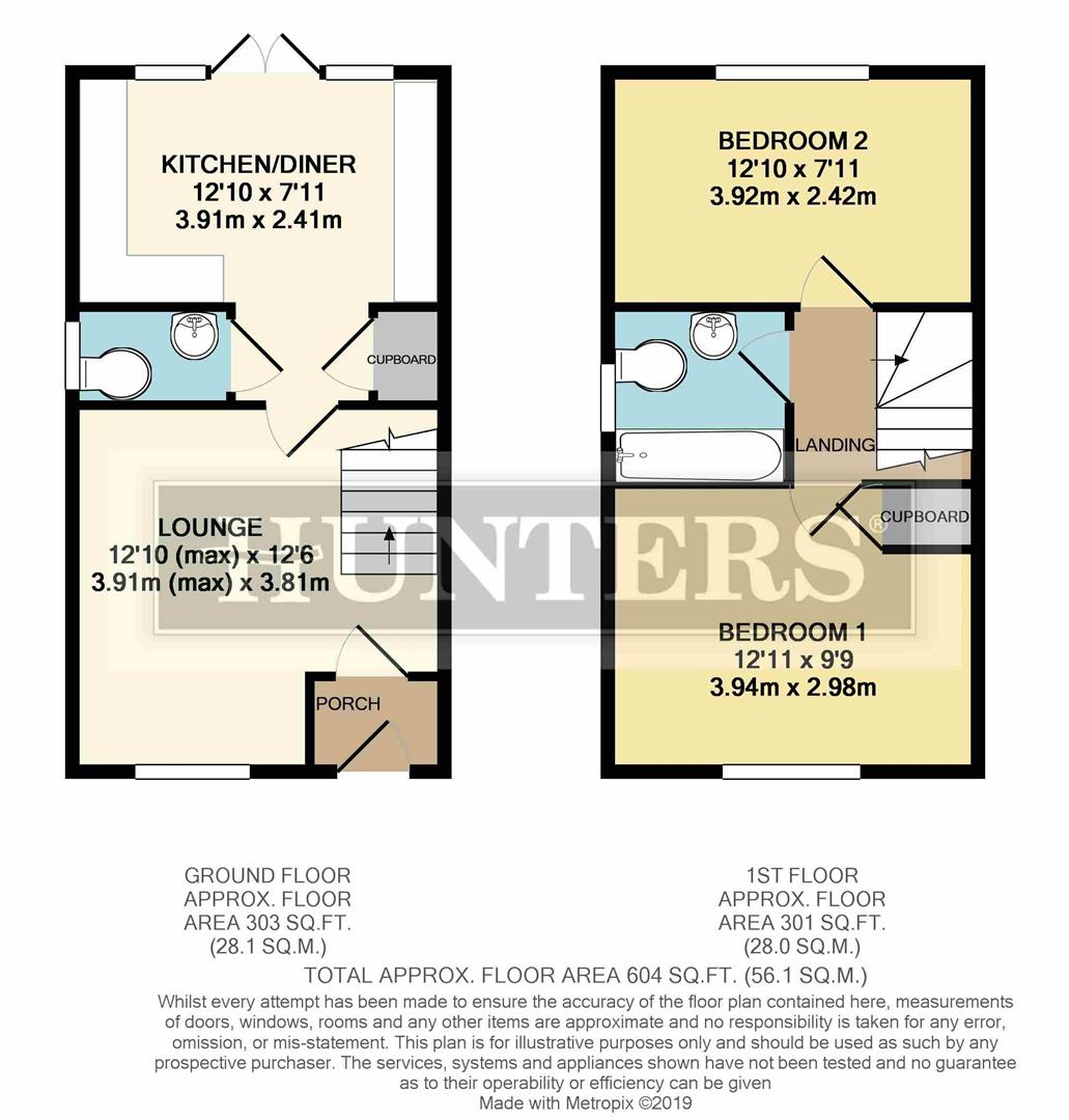 31, Harrier Close, Scunthorpe floorplan