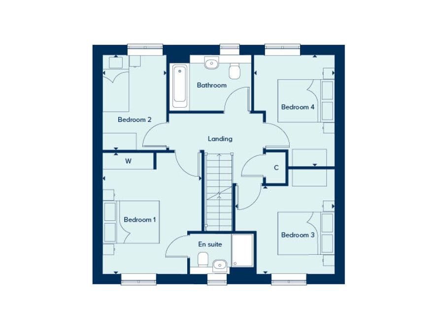 44, Sykes Close, Swanland floorplan