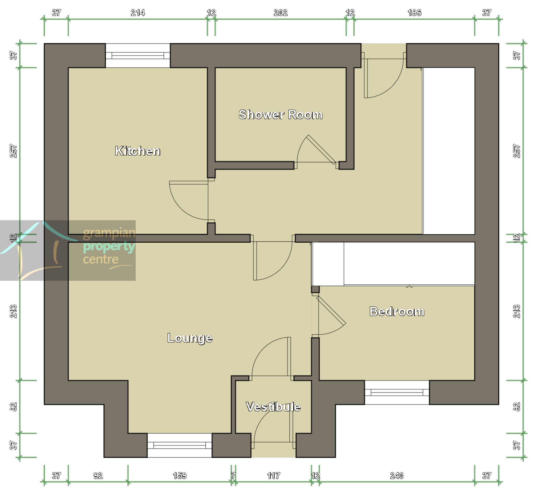 Morriston Road, Elgin, Moray IV30, 1 bedroom flat for sale 68492535