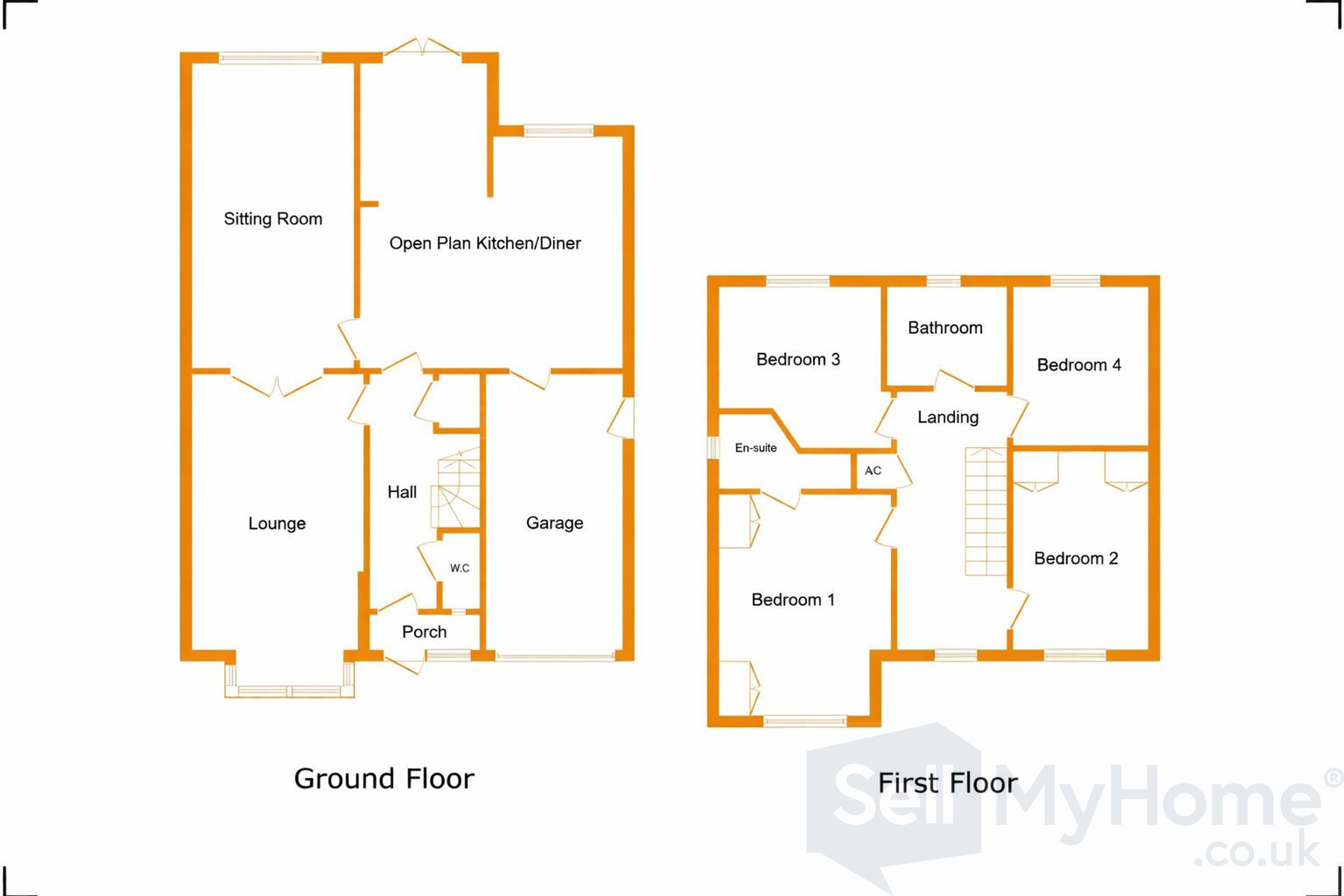 6 Southside Road, Leicester floorplan