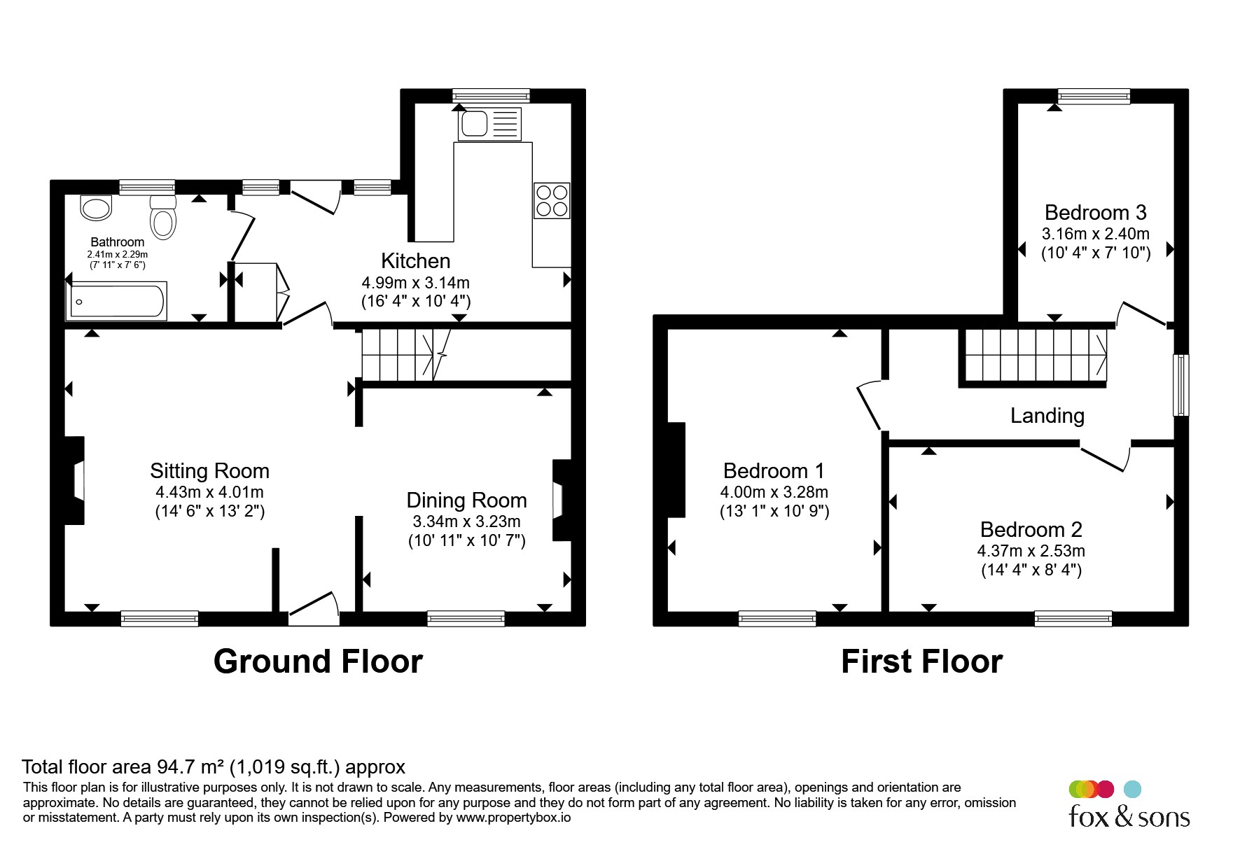 2, Ryemead Lane, Weymouth floorplan