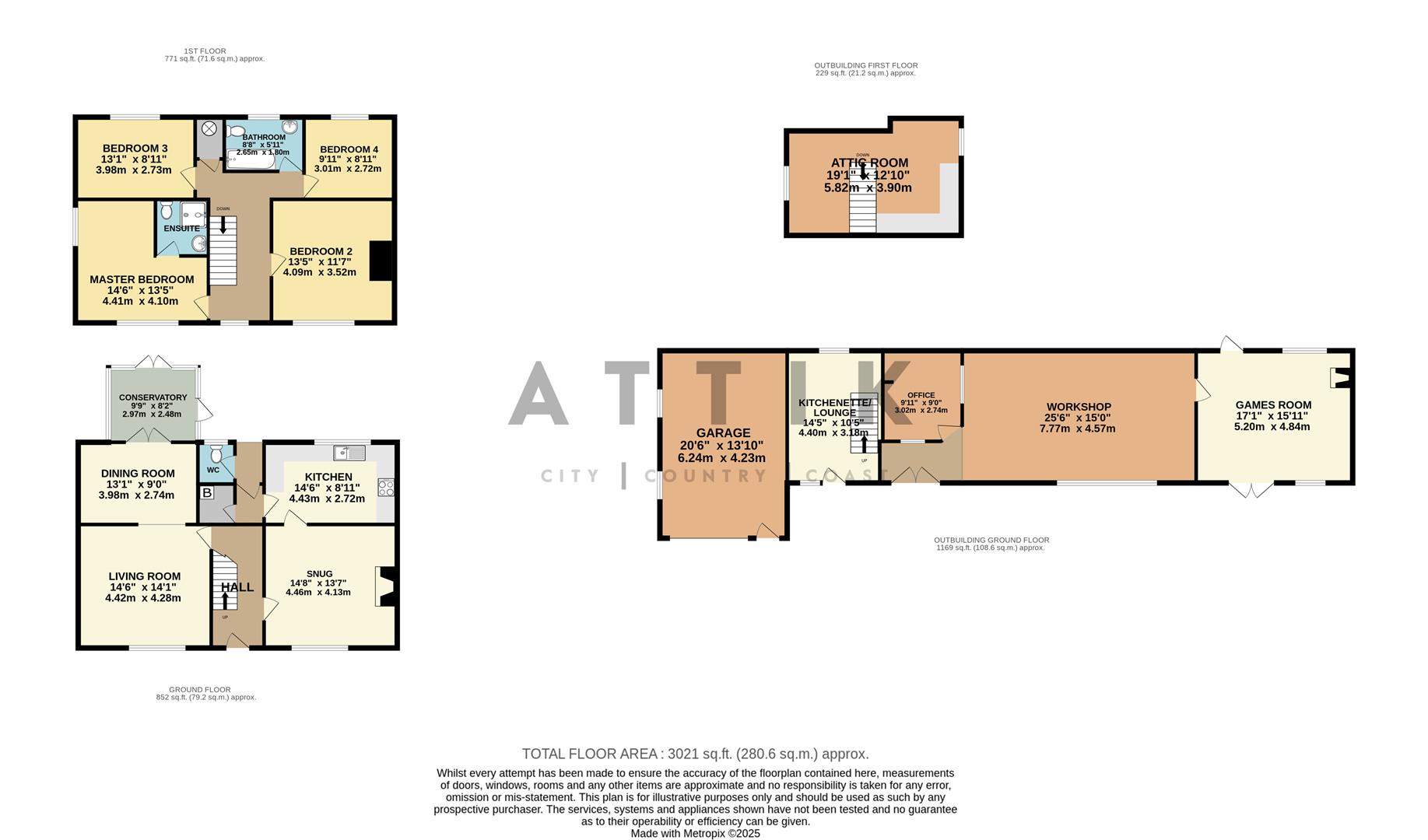 Church Cottage, The Street, Metfield floorplan