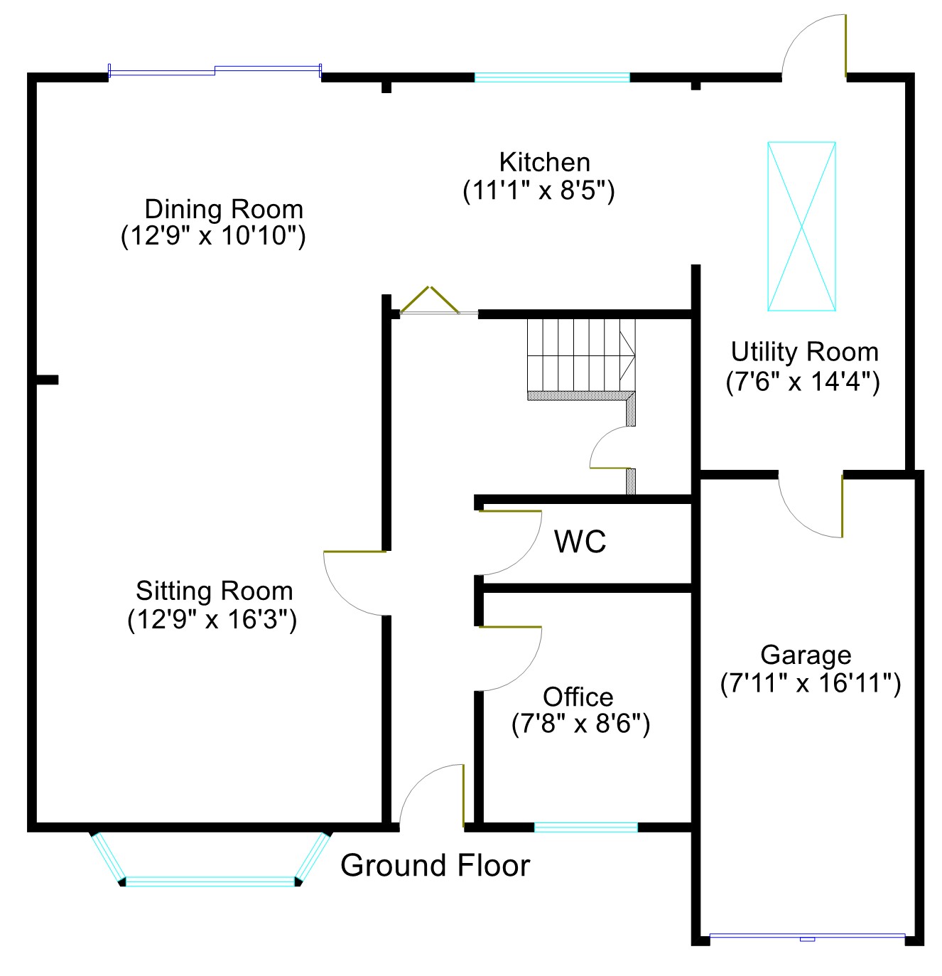 29 Manor Close, Wickham floorplan