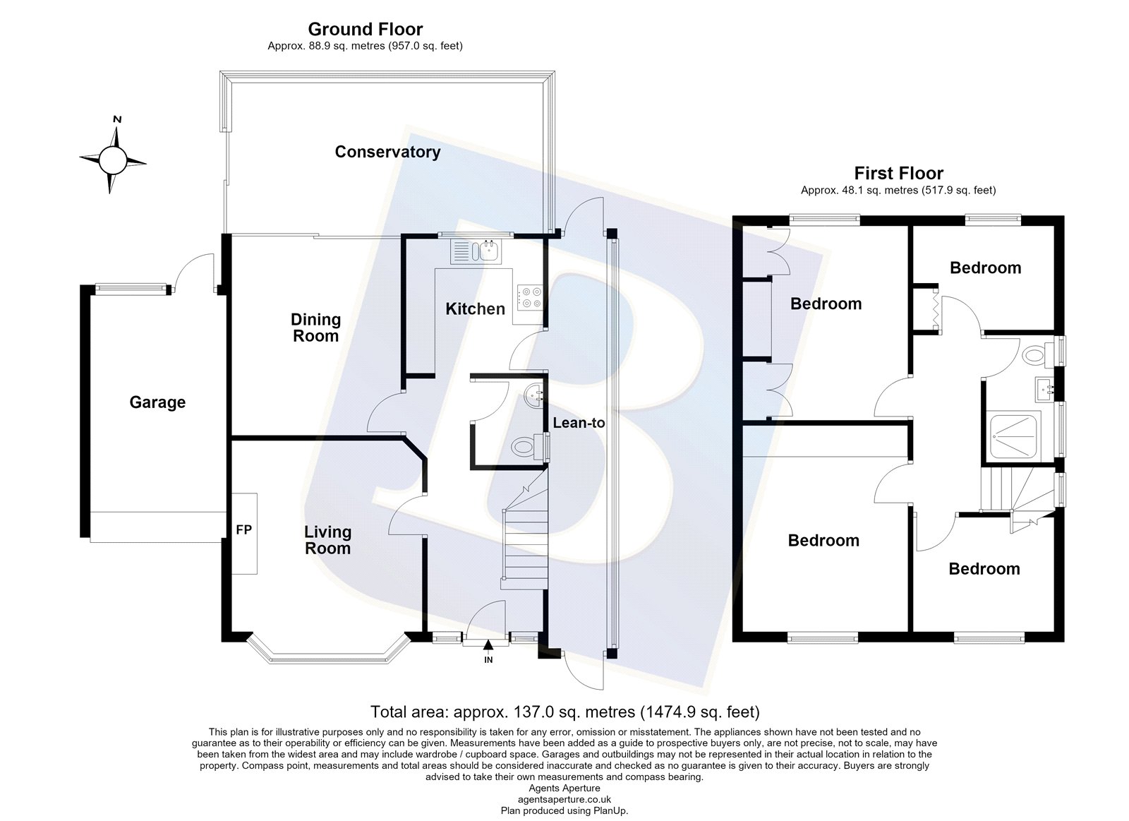 London Road, Essex floorplan