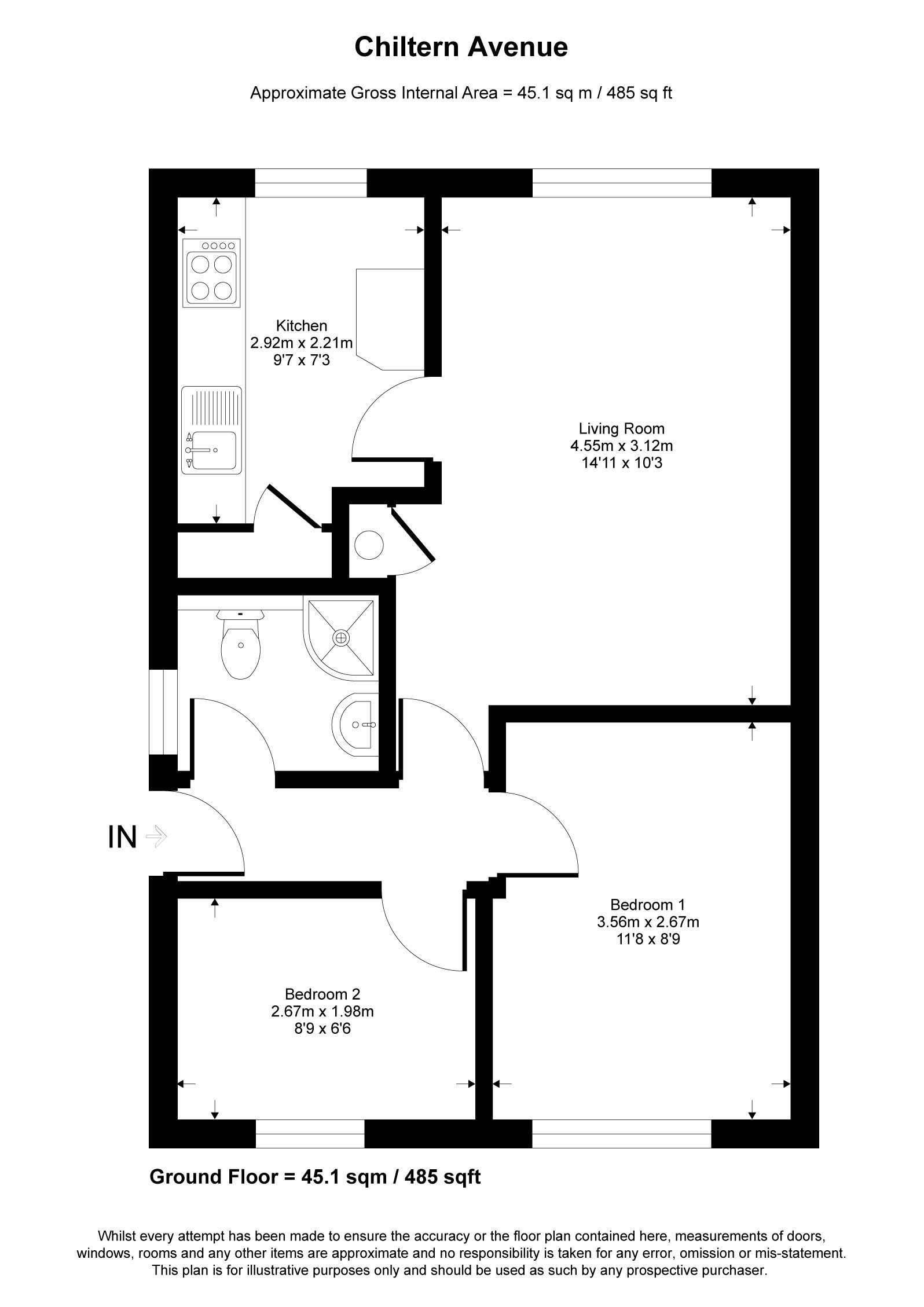 30, Chiltern Avenue, Hampshire floorplan