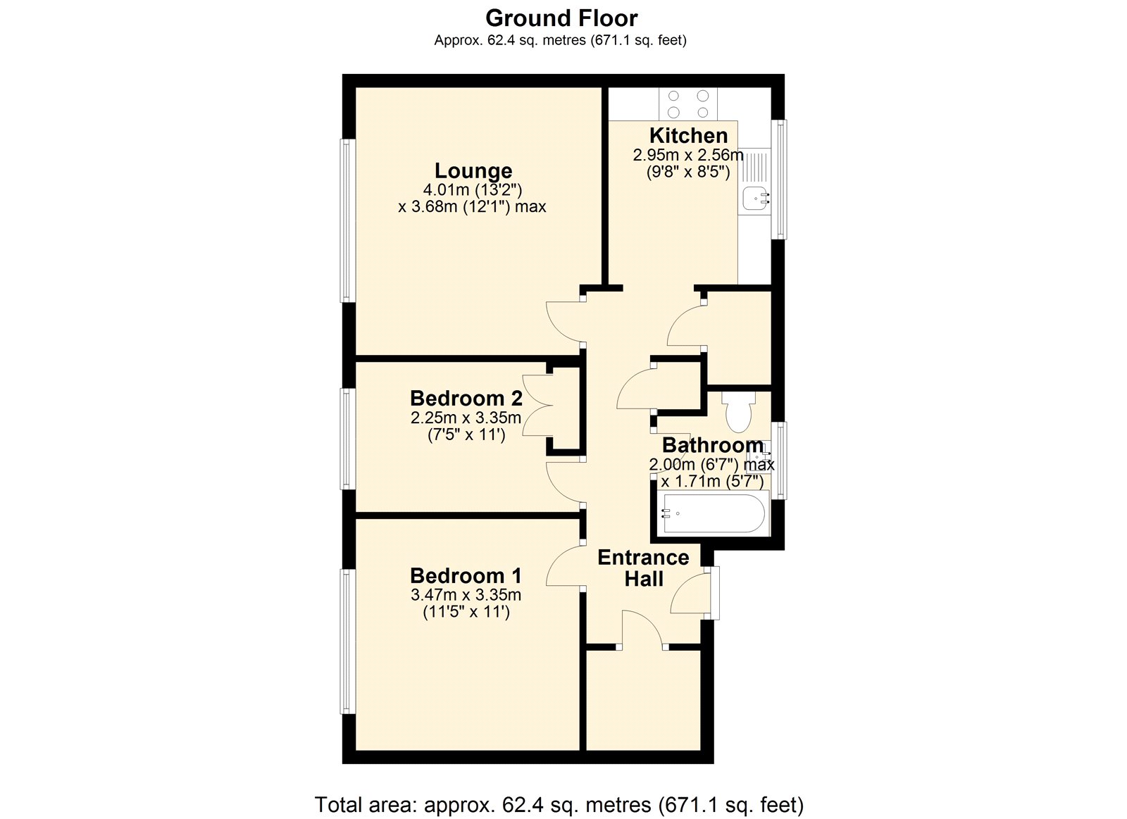 2 bed flat for sale in Paddock Close, South Darenth, Dartford, Kent DA4