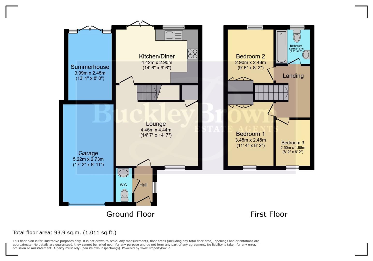 17, Lumbwood Court, Chesterfield floorplan