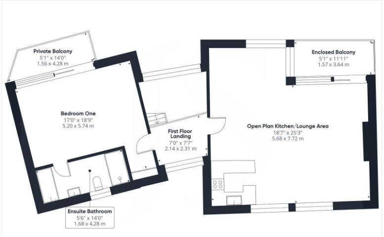 160, Old Fort Road, West Sussex floorplan