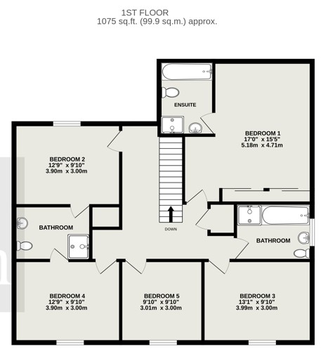 8, Halletts Road, Taunton floorplan