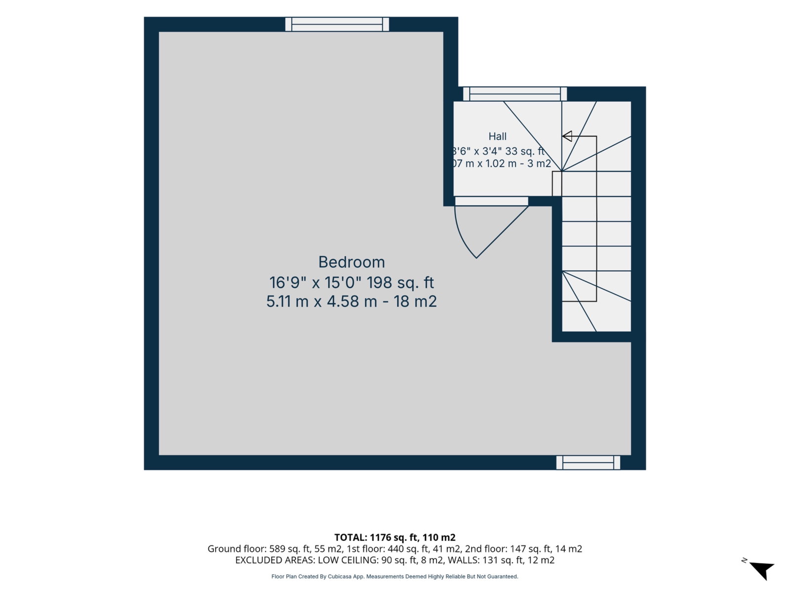 127, Burges Road, London floorplan