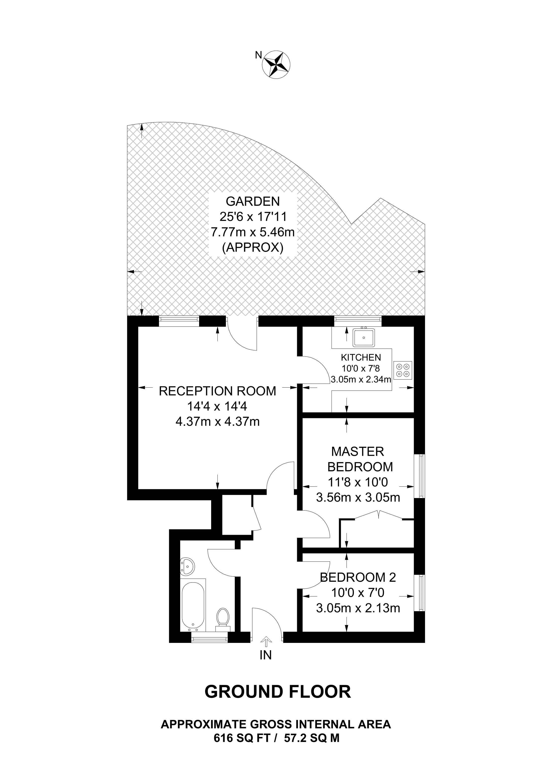 2 Bedrooms Flat for sale in Littlefield House, Kingston KT1