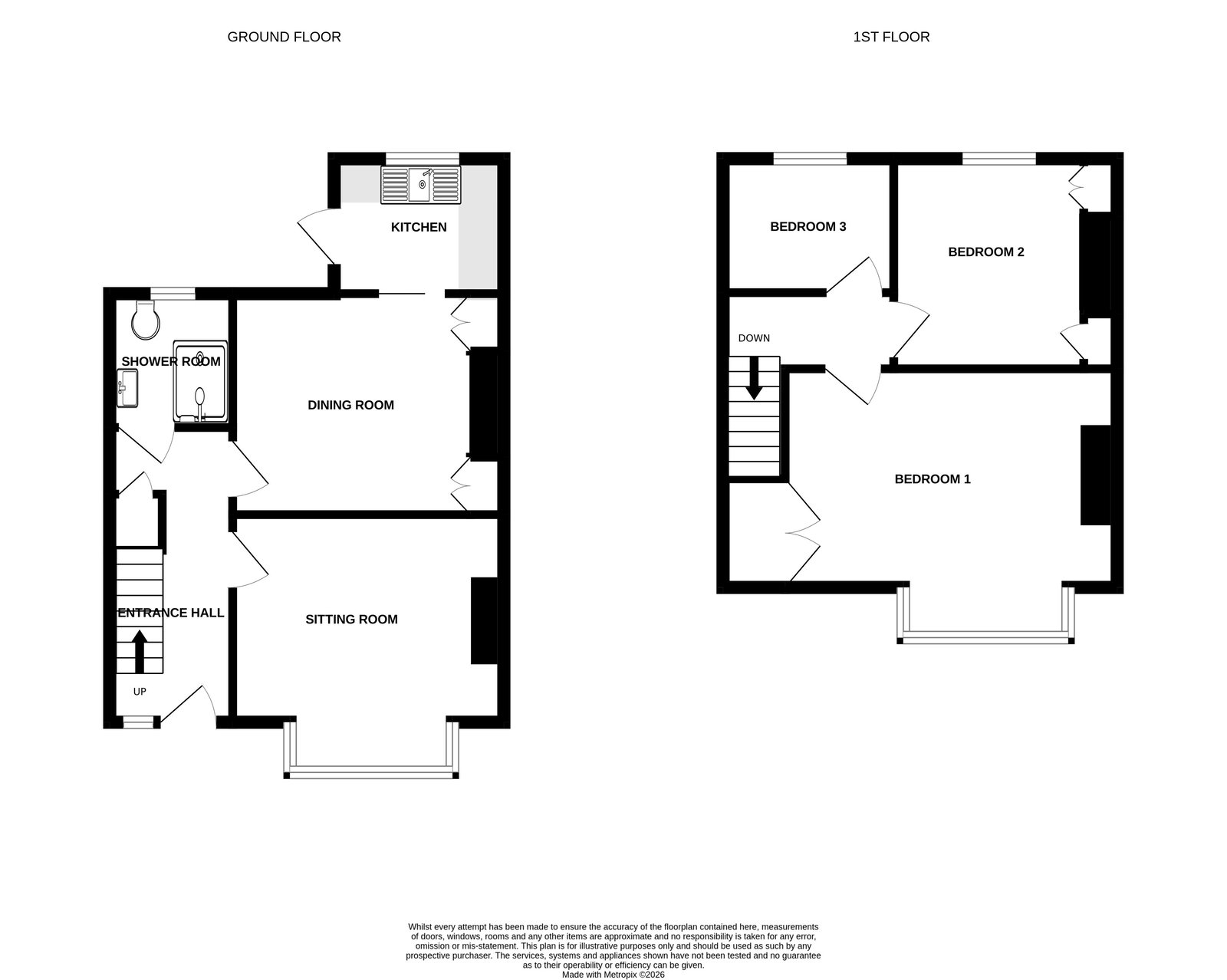 2, Hillbrook Road, Totnes floorplan
