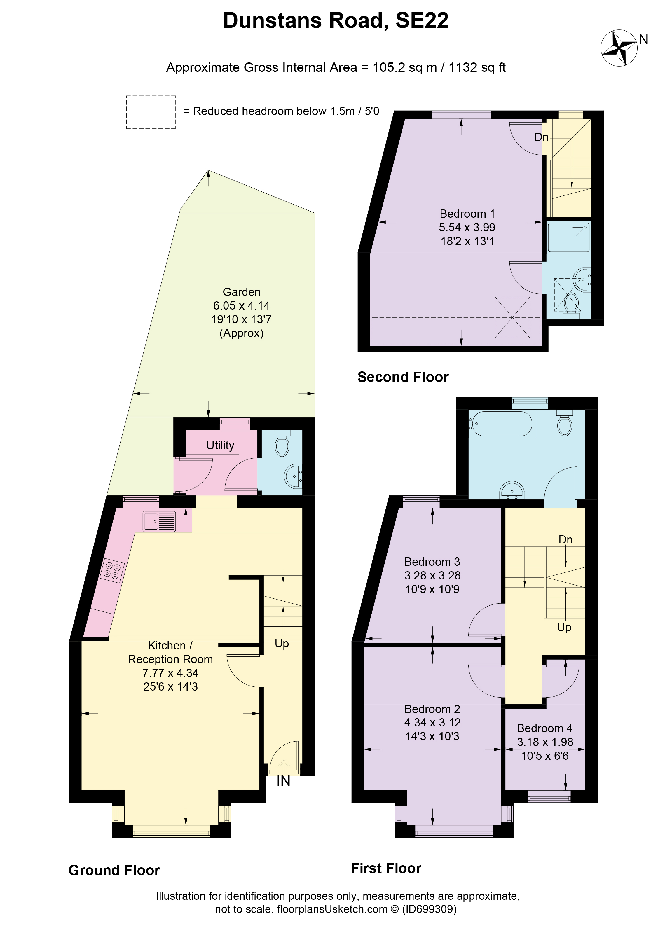 Dunstans Road, London SE22, 4 bedroom semidetached house for sale