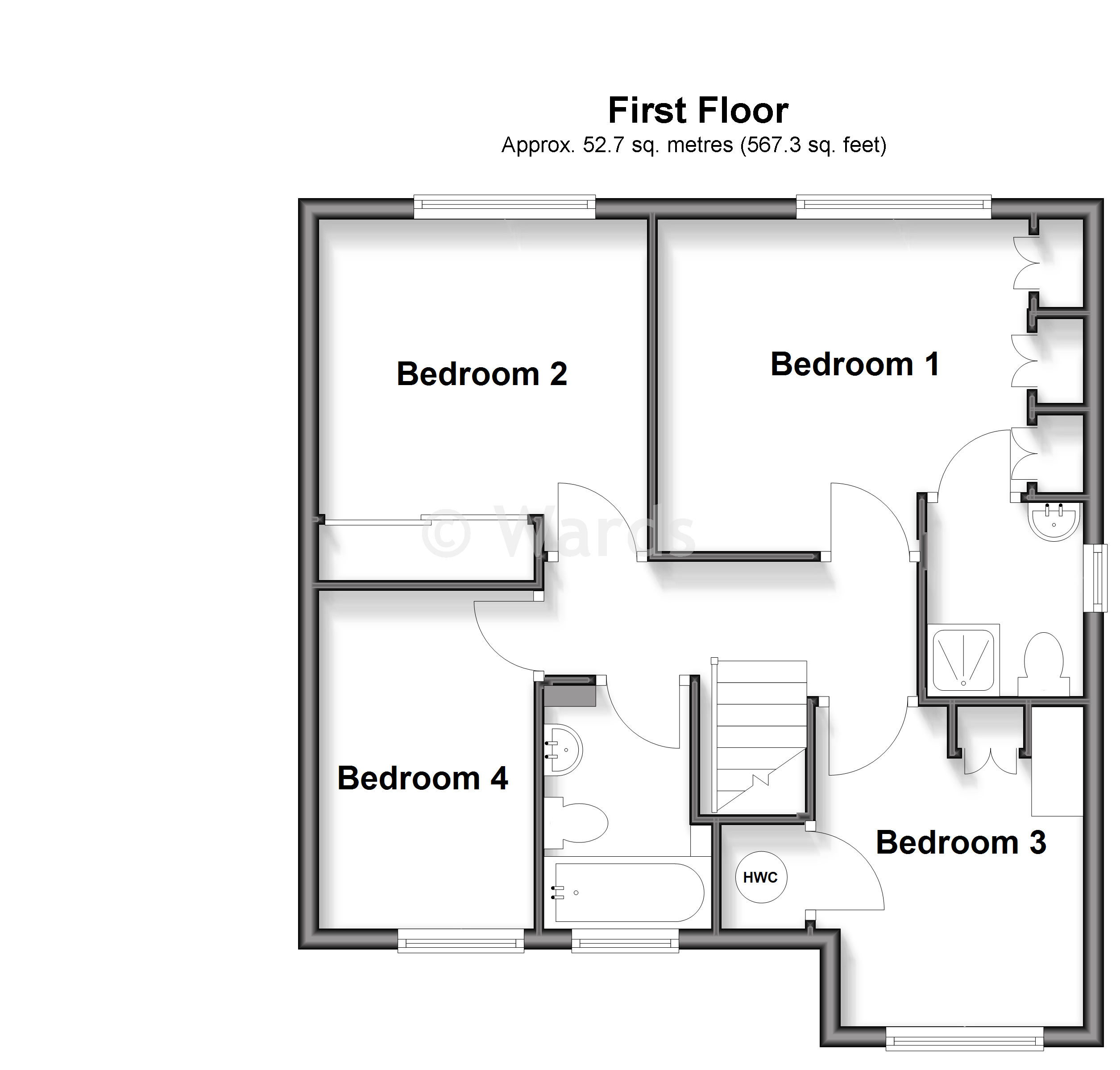 21, Broomfields, Longfield floorplan