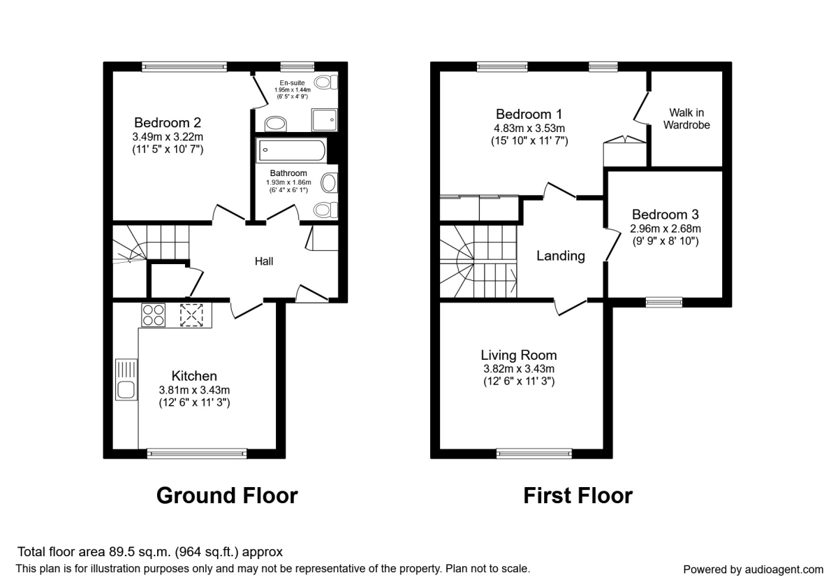 Flat 75, The Sorting House, 83, Newton Street, Manchester floorplan