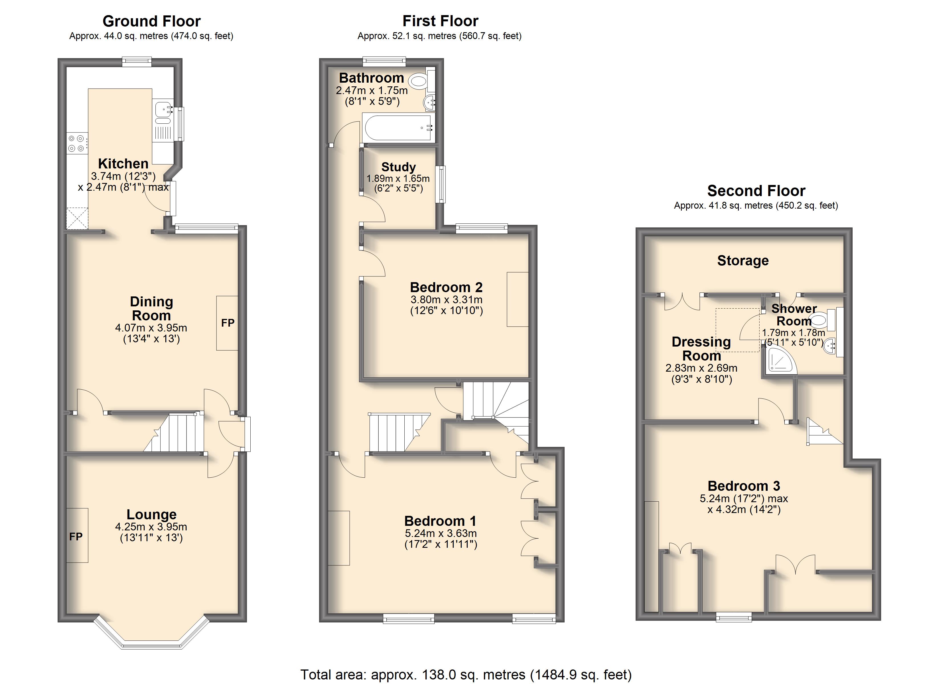 3 Bedrooms End terrace house for sale in Sandford Grove Road, Sheffield S7