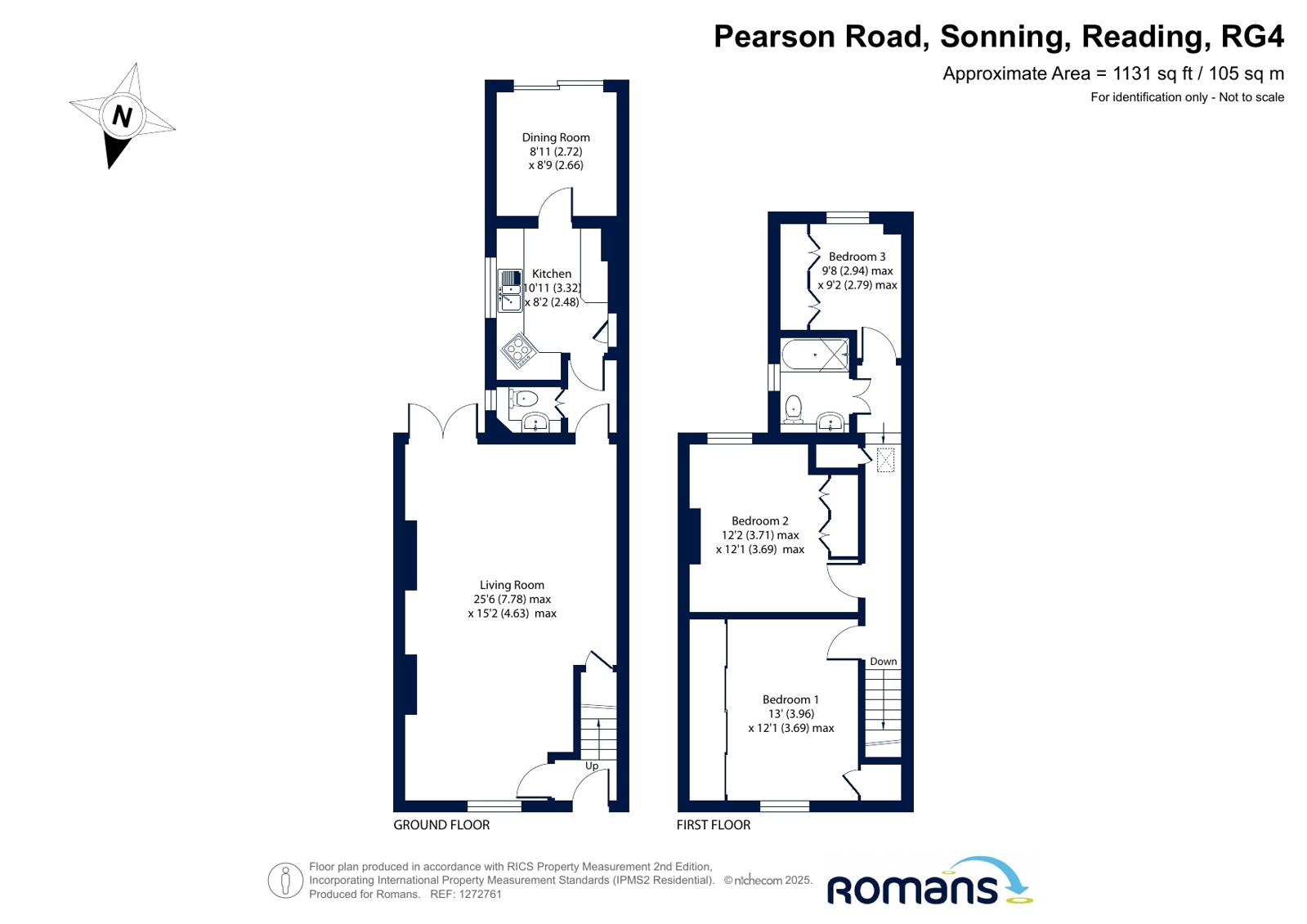 Clandon, Pearson Road, Reading floorplan