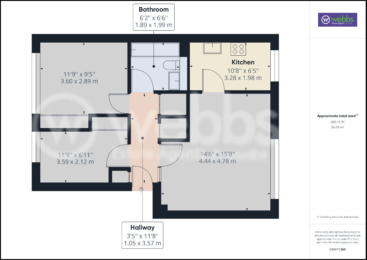 99 Ladygrove, Croydon floorplan