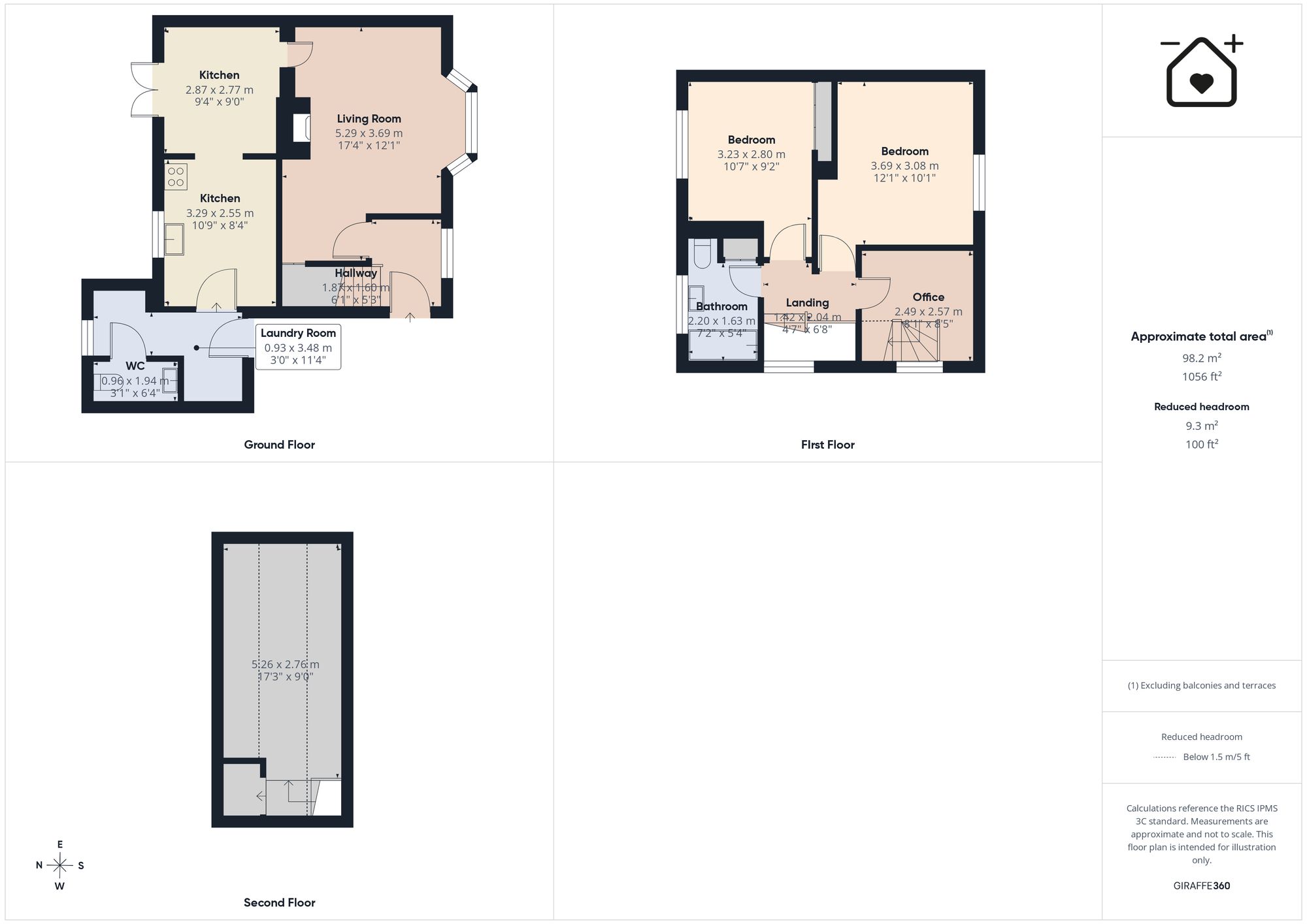 77 Knowling Mead, Tenby floorplan