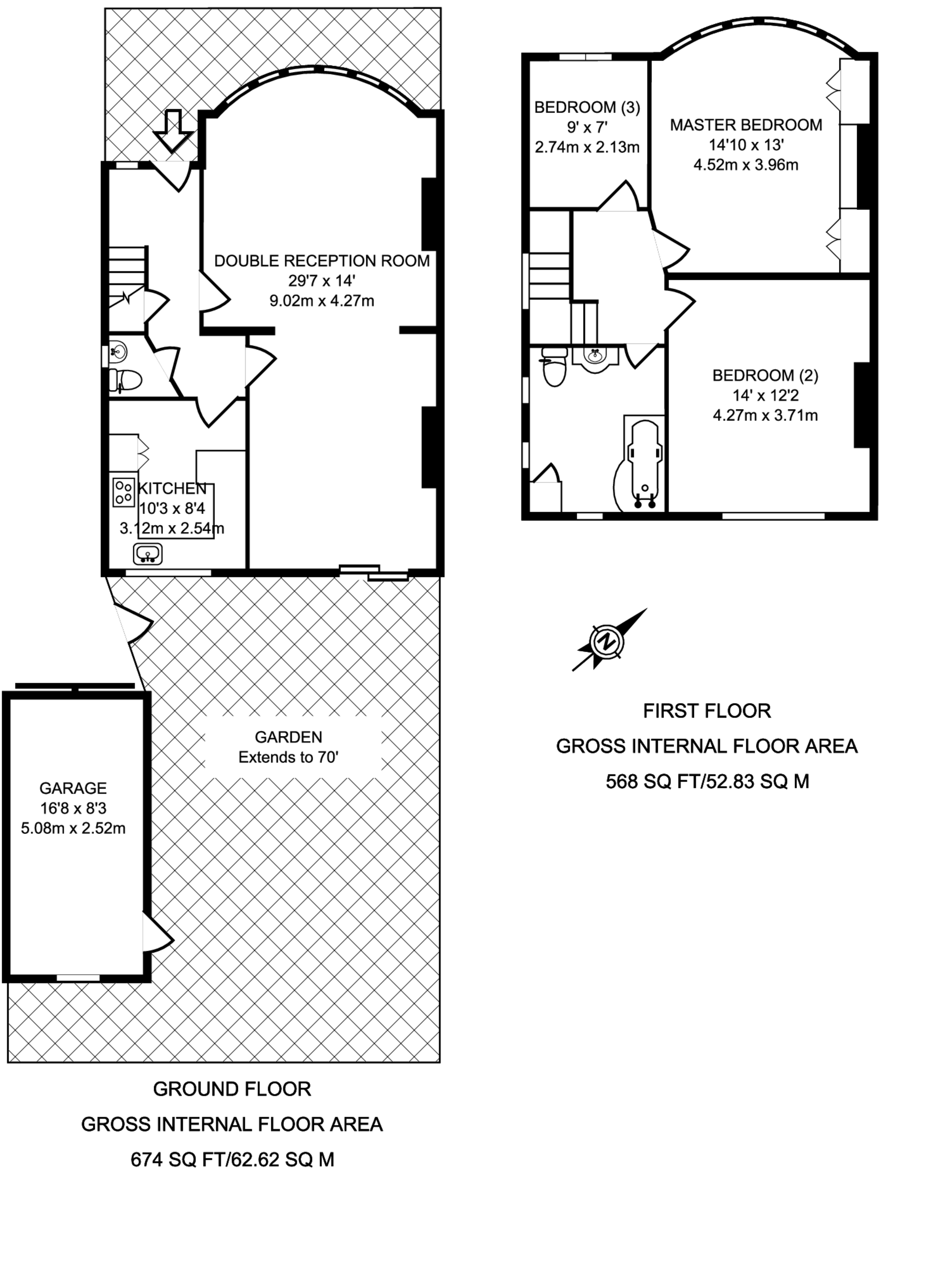 Walmington Fold, Finchley floorplan