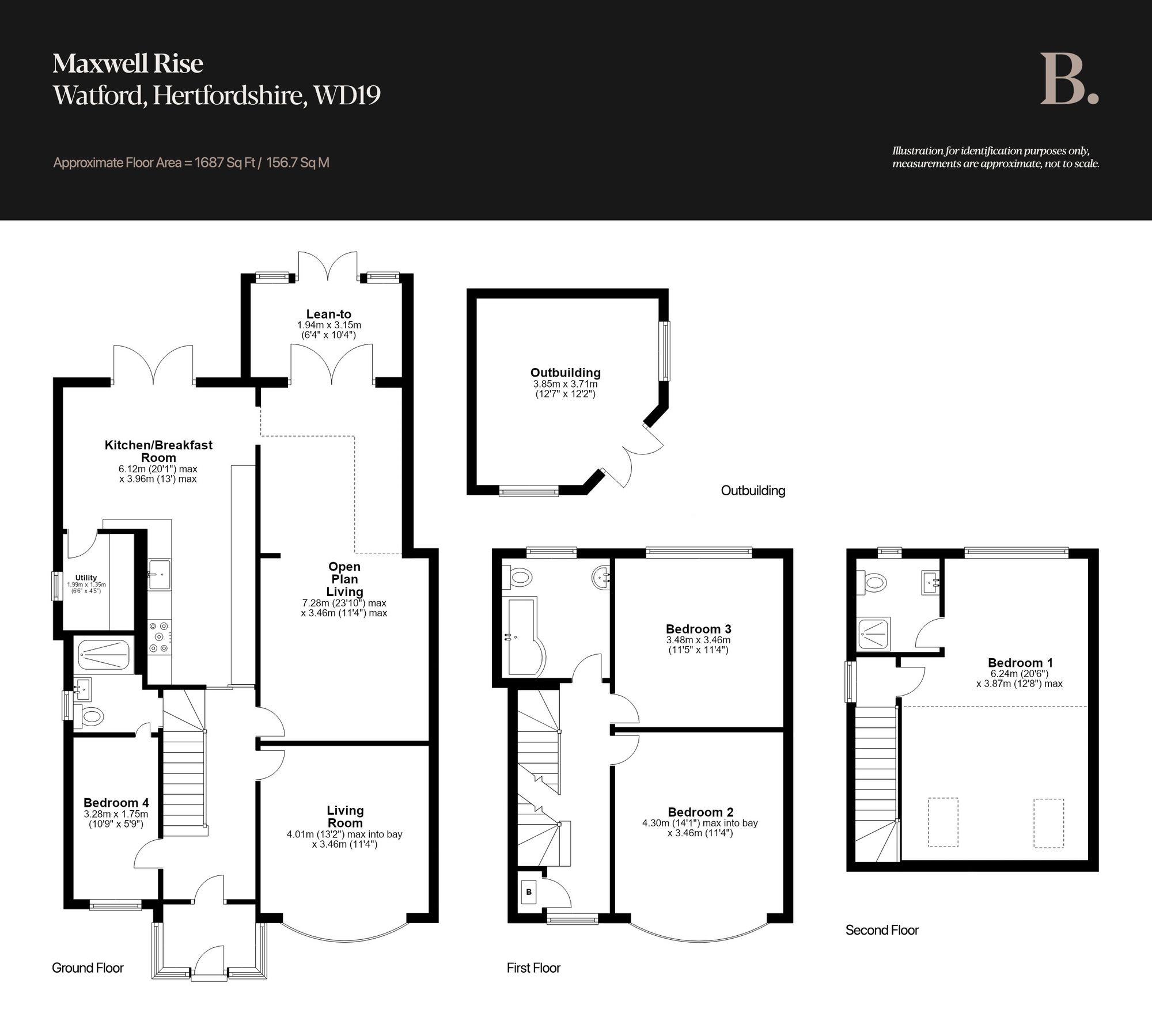 5 Maxwell Rise, Watford floorplan